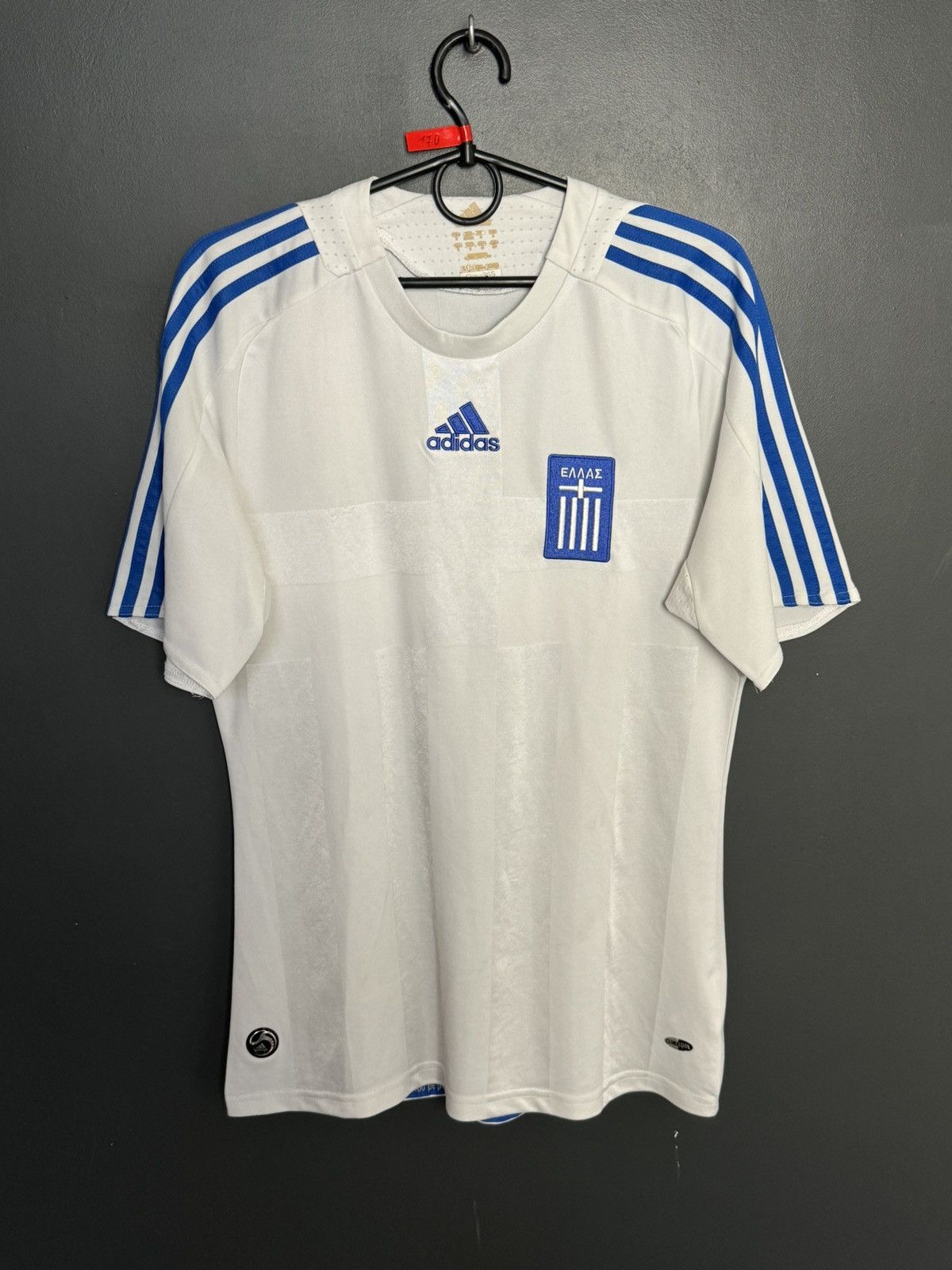Adidas Greece National Team 08/09 Away Football Jersey T-Shirt Size US S / EU 44-46 / 1 - 1 Thumbnail