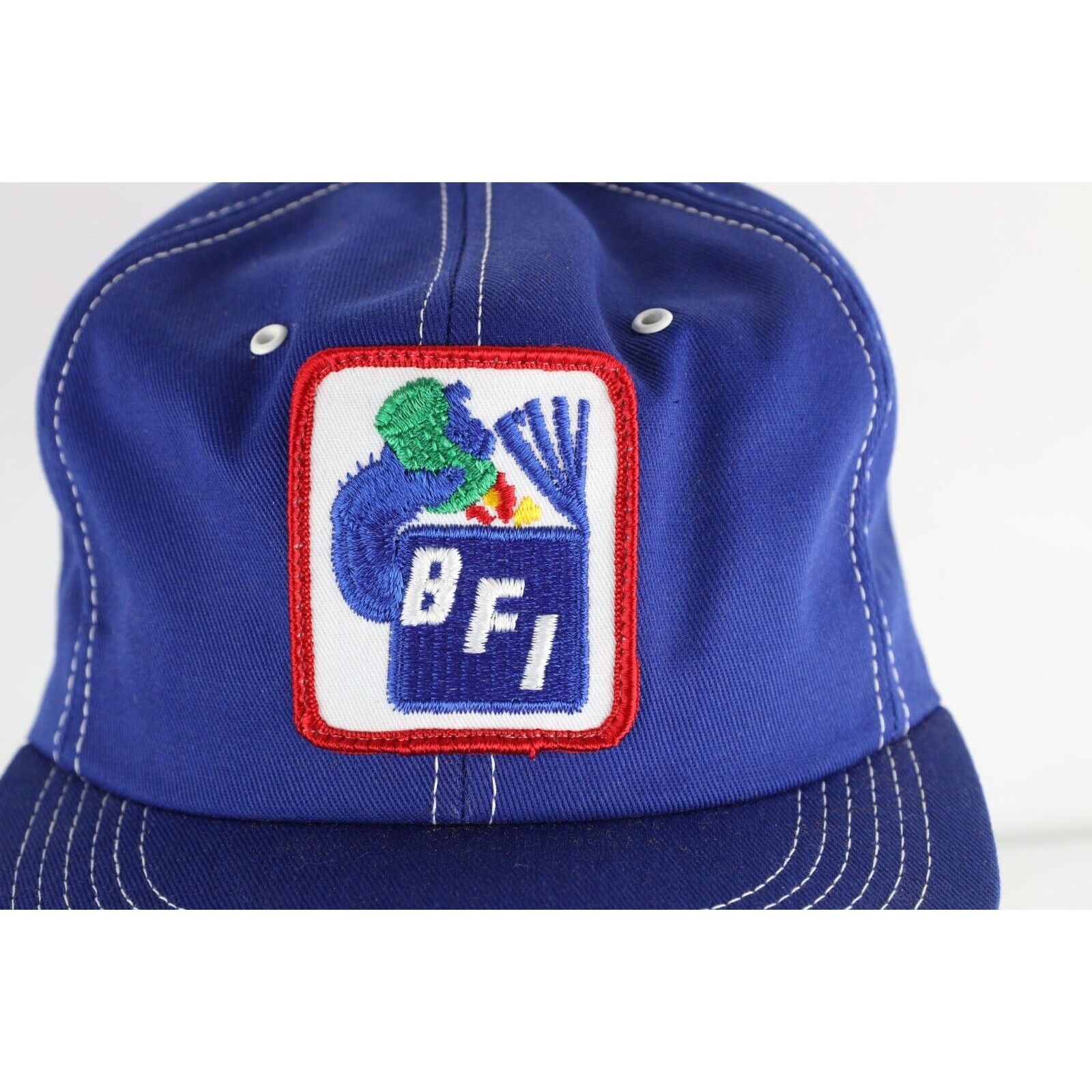 Vintage Vintage 80s Streetwear K Brand BFI Garbage Can Patch Hat Size ONE SIZE - 2 Thumbnail
