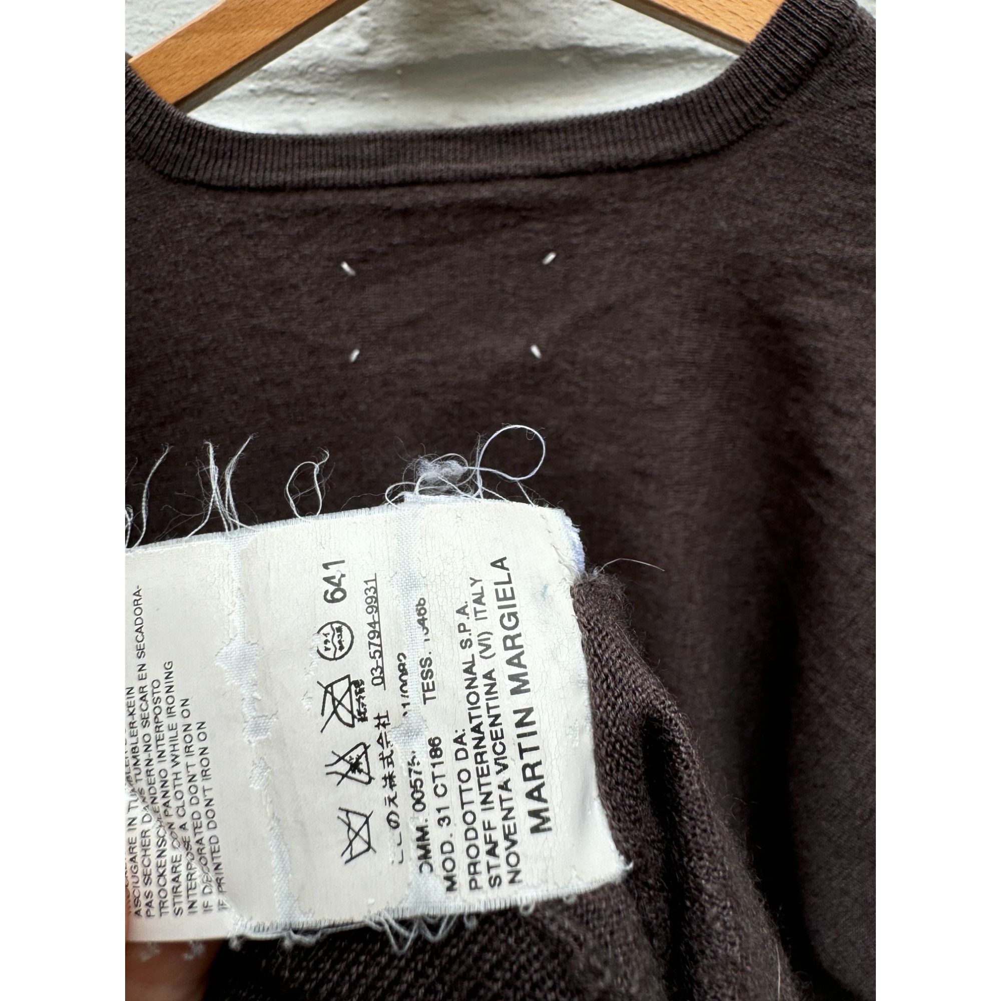 Maison Margiela FW 2008 4 Stitches Grey Wool Dress Size S / US 4 / IT 40 - 7 Thumbnail