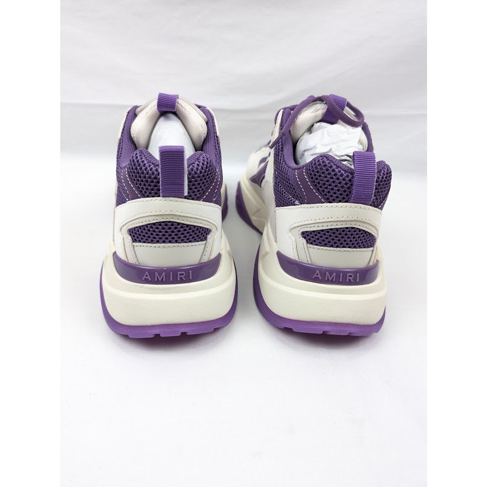 Amiri o1rshd1 Bone Runners in Cream/Purple Size US 10 / EU 43 - 18 Thumbnail