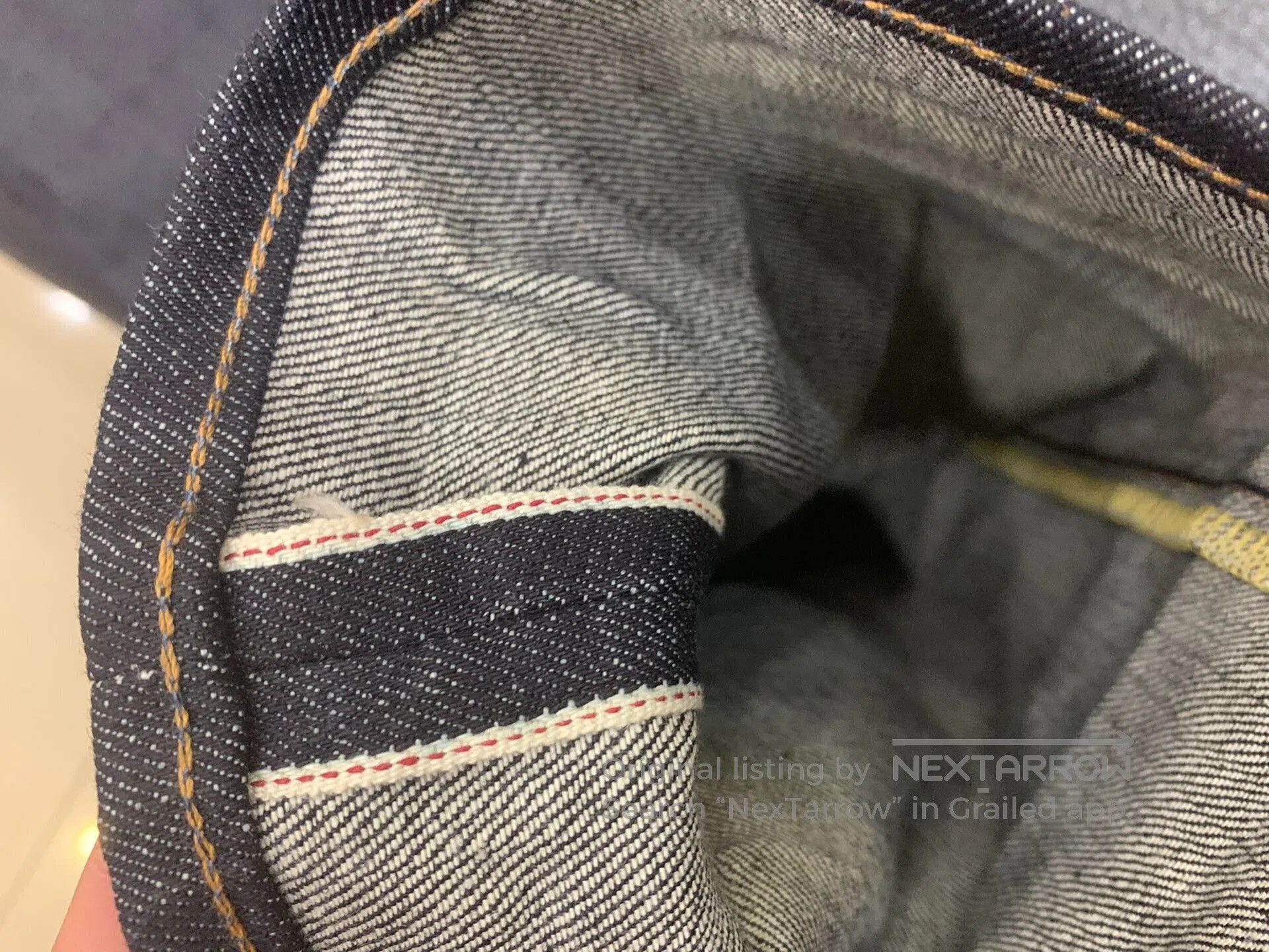 Tellason Tellason Vintage Raw Denim Jeans 14.75oz. Size US 36 / EU 52 - 6 Thumbnail