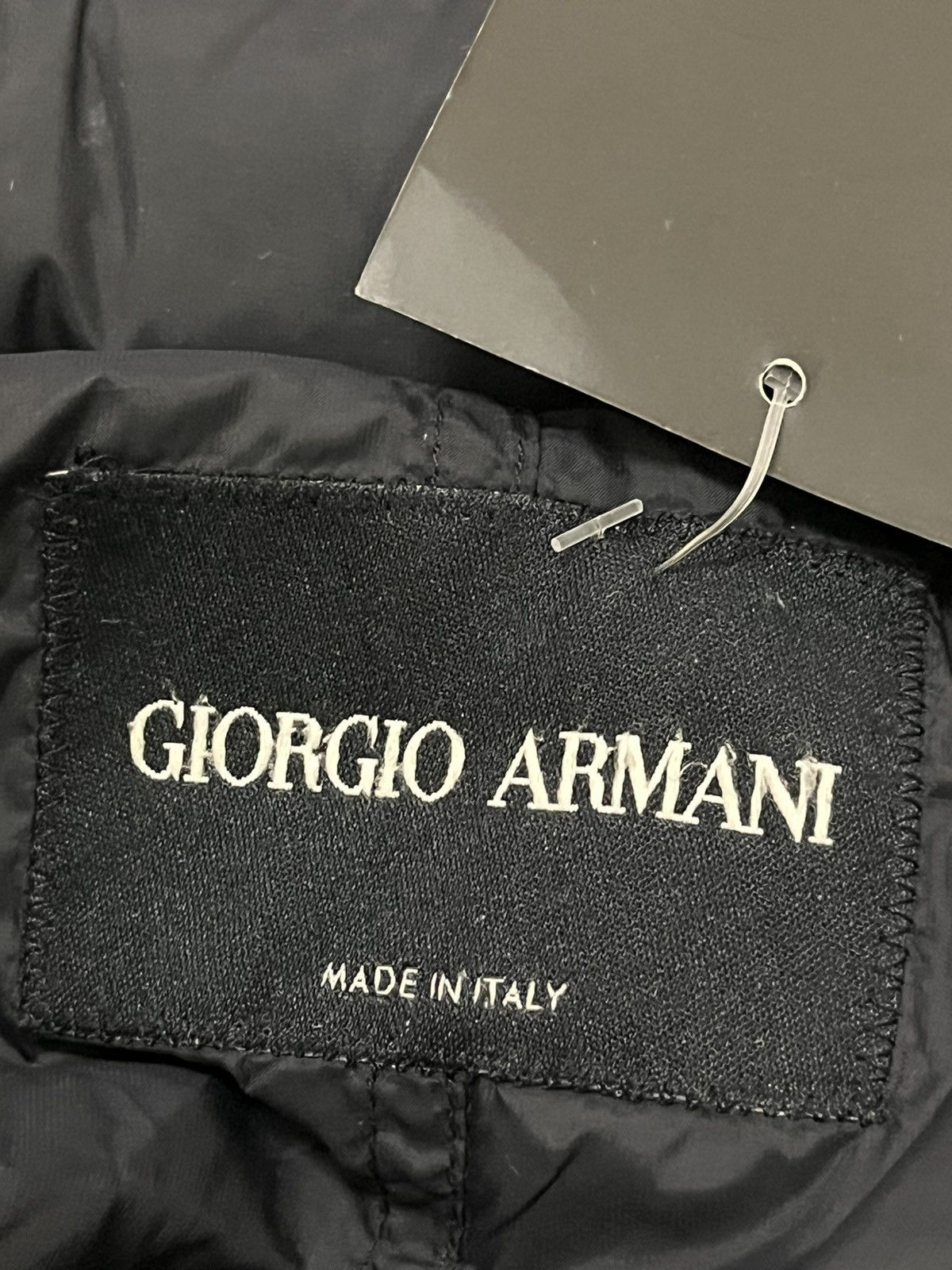 Emporio Armani × Giorgio Armani Lampo zip Giorgio armani leather jacket Size US L / EU 52-54 / 3 - 6 Thumbnail