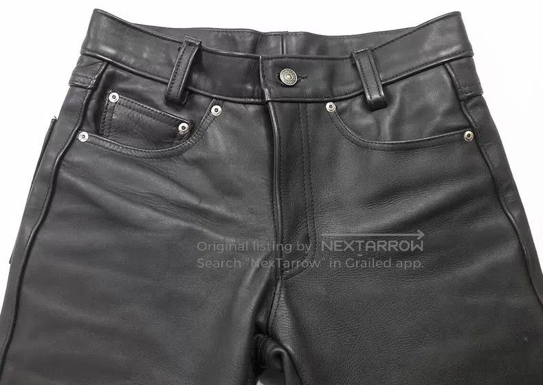 Schott Schott Cowhide leather pants Size US 30 / EU 46 - 3 Thumbnail