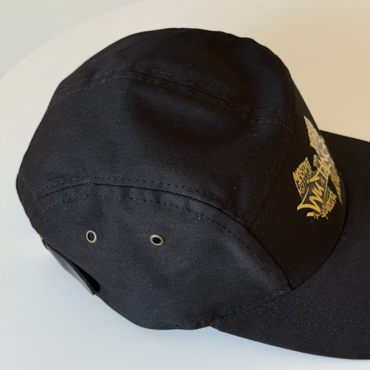 Wu-Tang Clan Rare Vintage 90s Wu-Tang Clan 5 Panel Cap USA Hip Hop Size ONE SIZE - 10 Thumbnail
