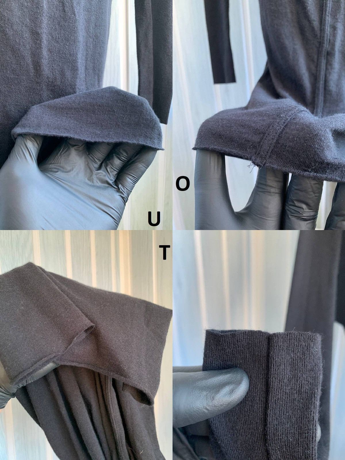 Rick Owens Rick Owens Lilies Black Angora Wool Blend Turtleneck Dress Size M / US 6-8 / IT 42-44 - 24 Thumbnail