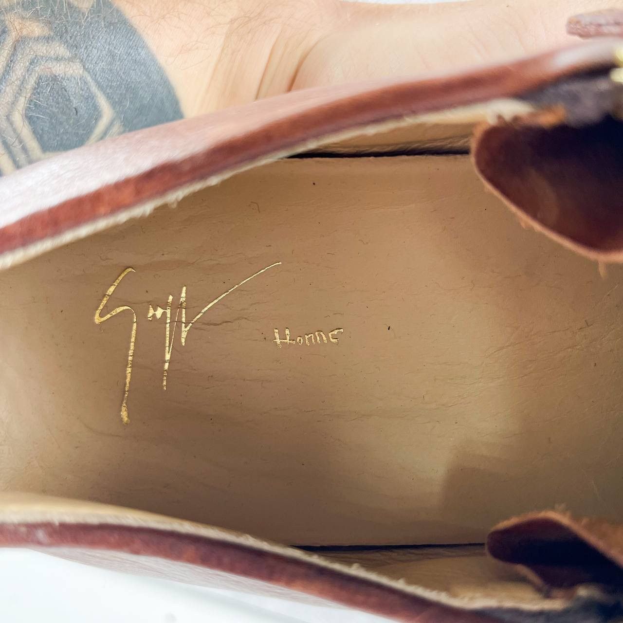 Giuseppe Zanotti Giuseppe Zanotti Mens Leather Size US 10 / EU 43 - 6 Thumbnail