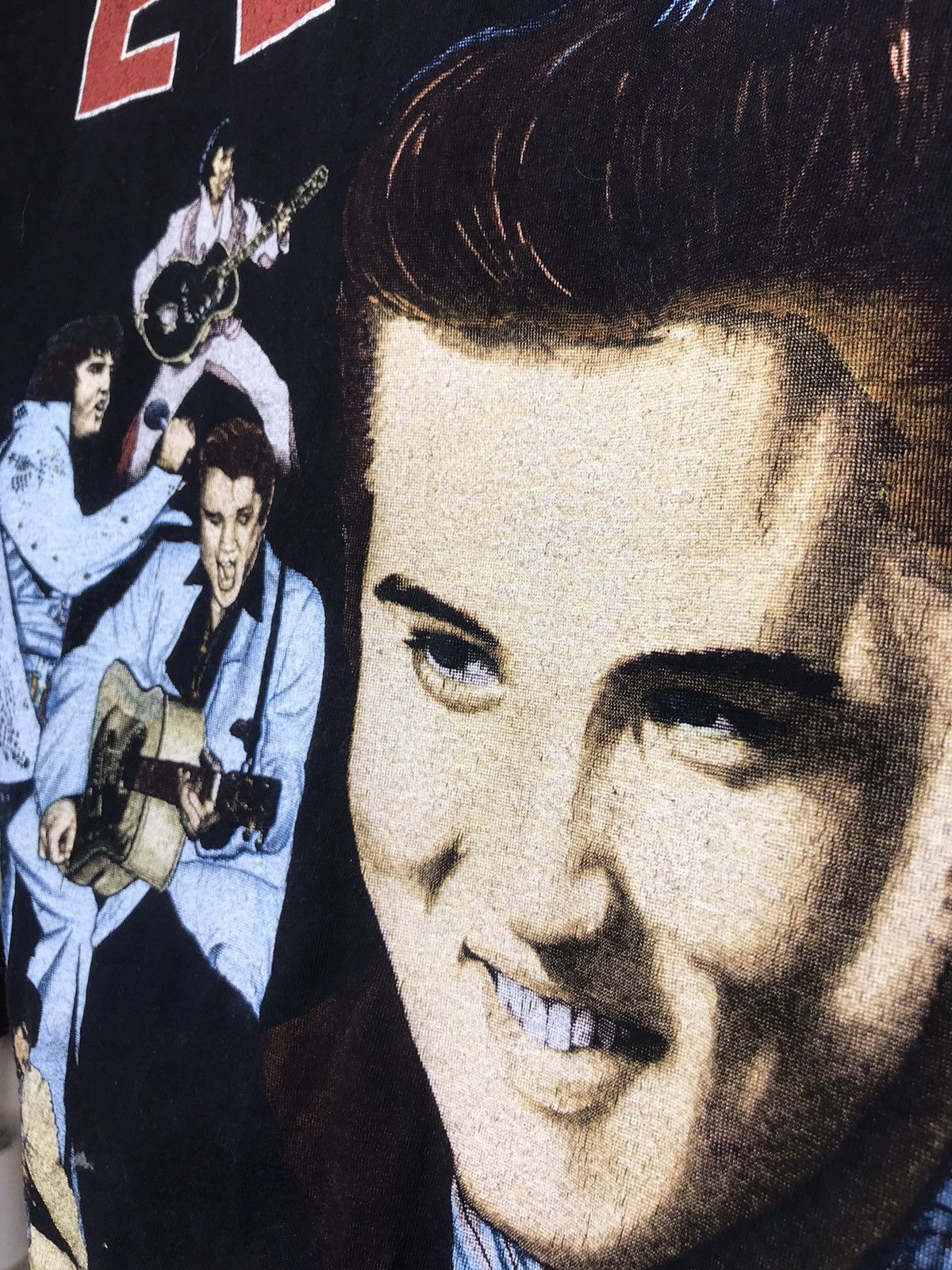 Band Tees 🔥 Vintage 90’s Y2K Adult Elvis Presley T-Shirt Size US L / EU 52-54 / 3 - 7 Thumbnail