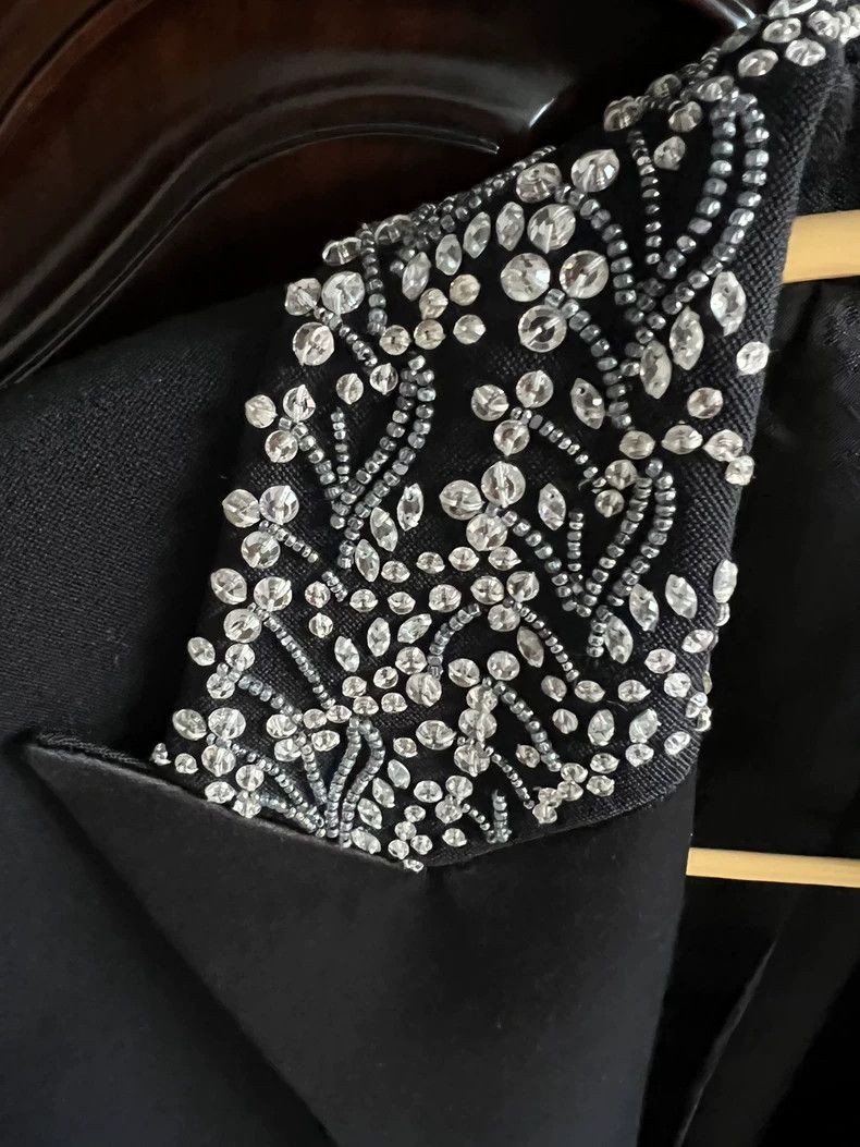 Givenchy Givenchy Diamond-studded suit jacket, size 36, classic bla Size US XS / EU 42 / 0 - 2 Thumbnail