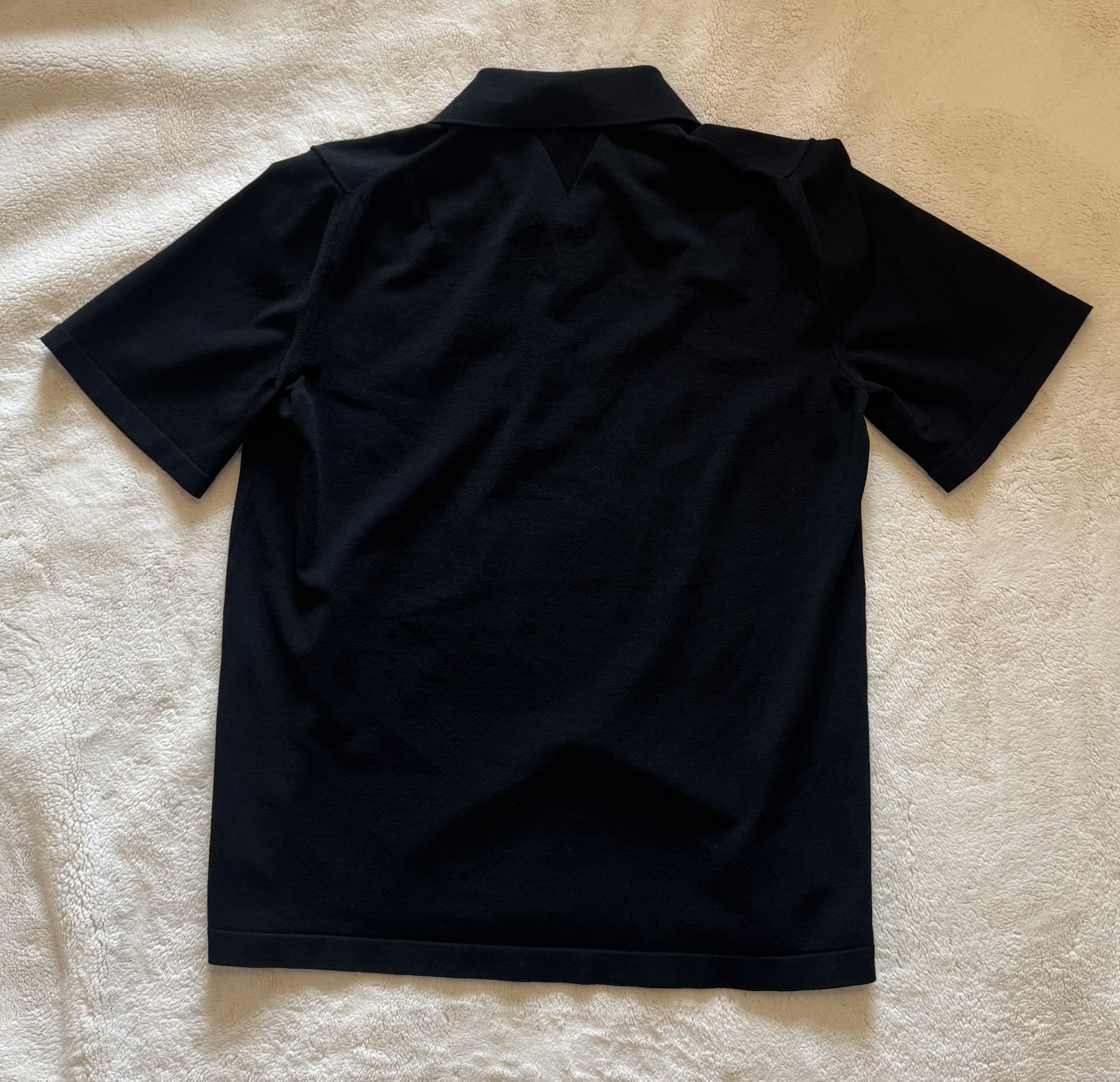 Bottega Veneta Bottega Veneta - Black Polo - 83% viscose, 17% polyester Size US S / EU 44-46 / 1 - 2 Thumbnail