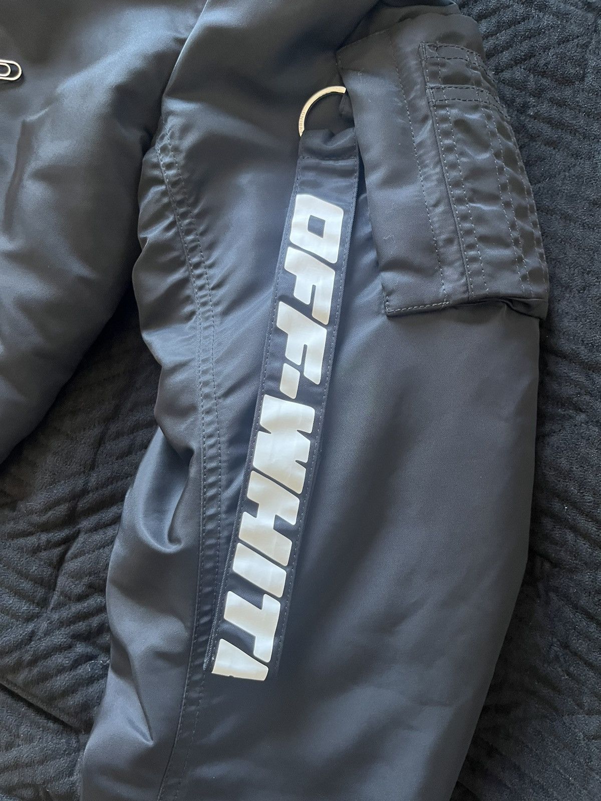 Off-White Off white bomber jacket Size US M / EU 48-50 / 2 - 7 Thumbnail