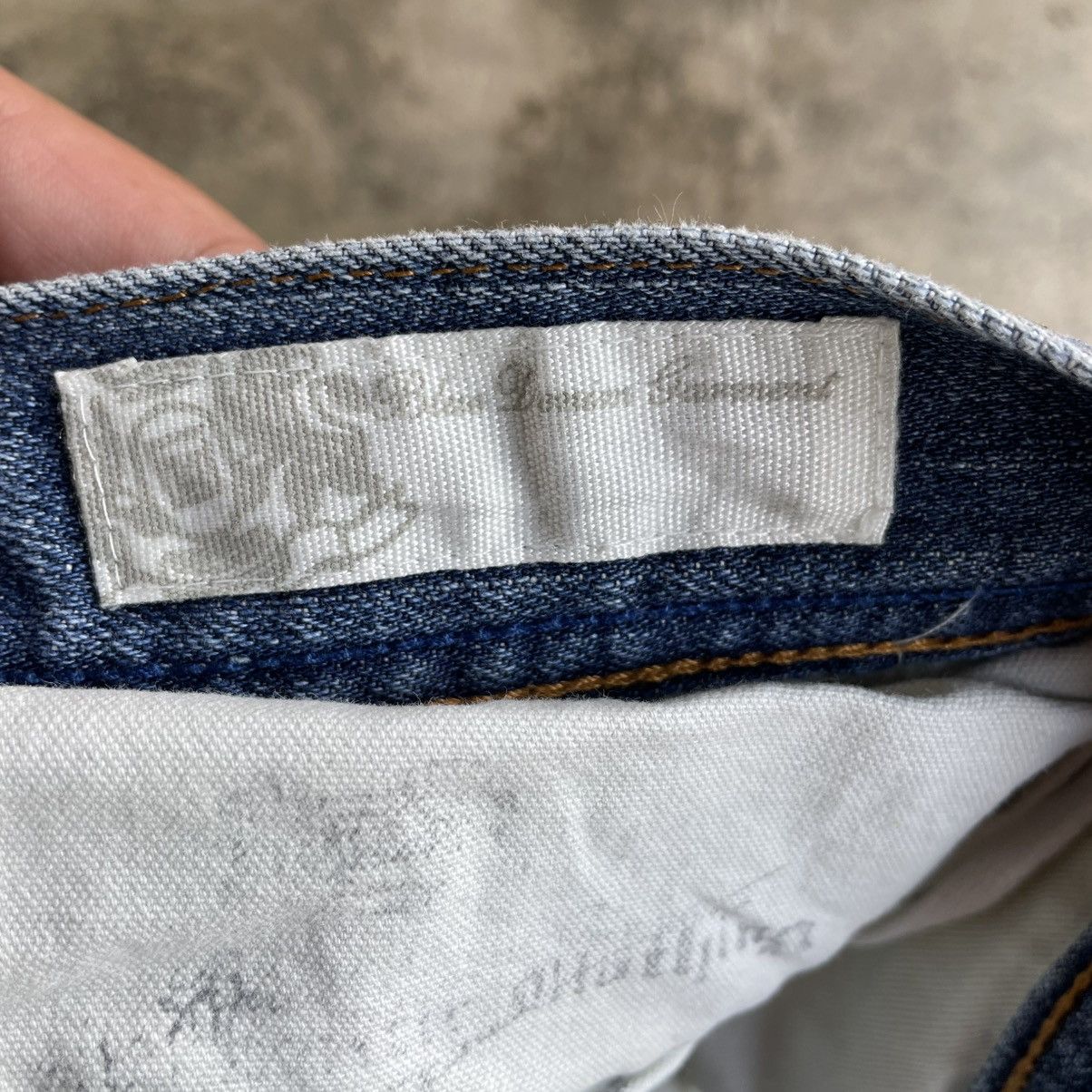 Bluer Denim 🔥🇯🇵Blue Denim Garments Union Made Ripped Distress Denim Jeans Size US 31 - 15 Thumbnail