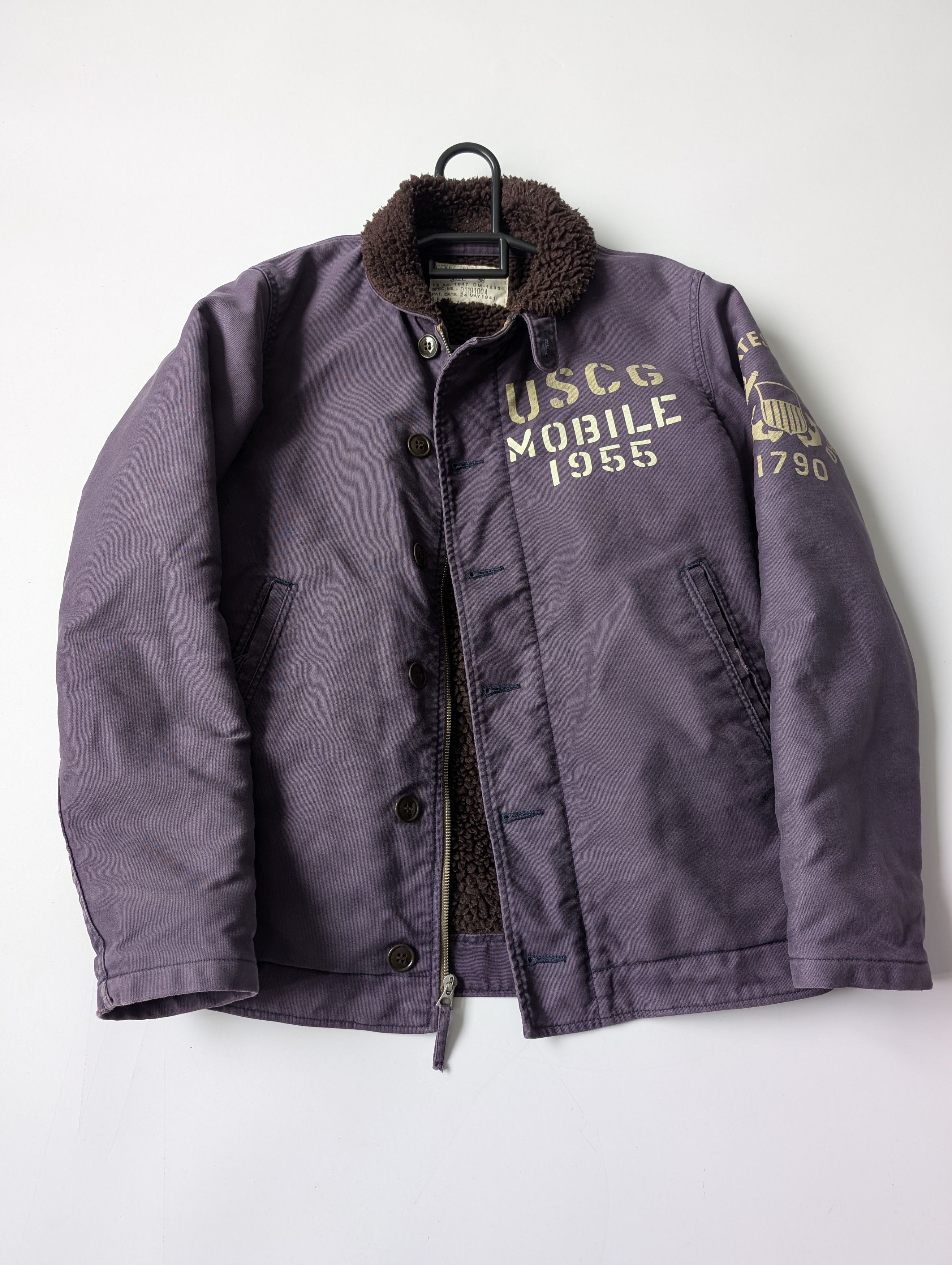 Iron Heart Bootlegers US Coast Guard N1 Deck jacket Size US S / EU 44-46 / 1 - 2 Thumbnail