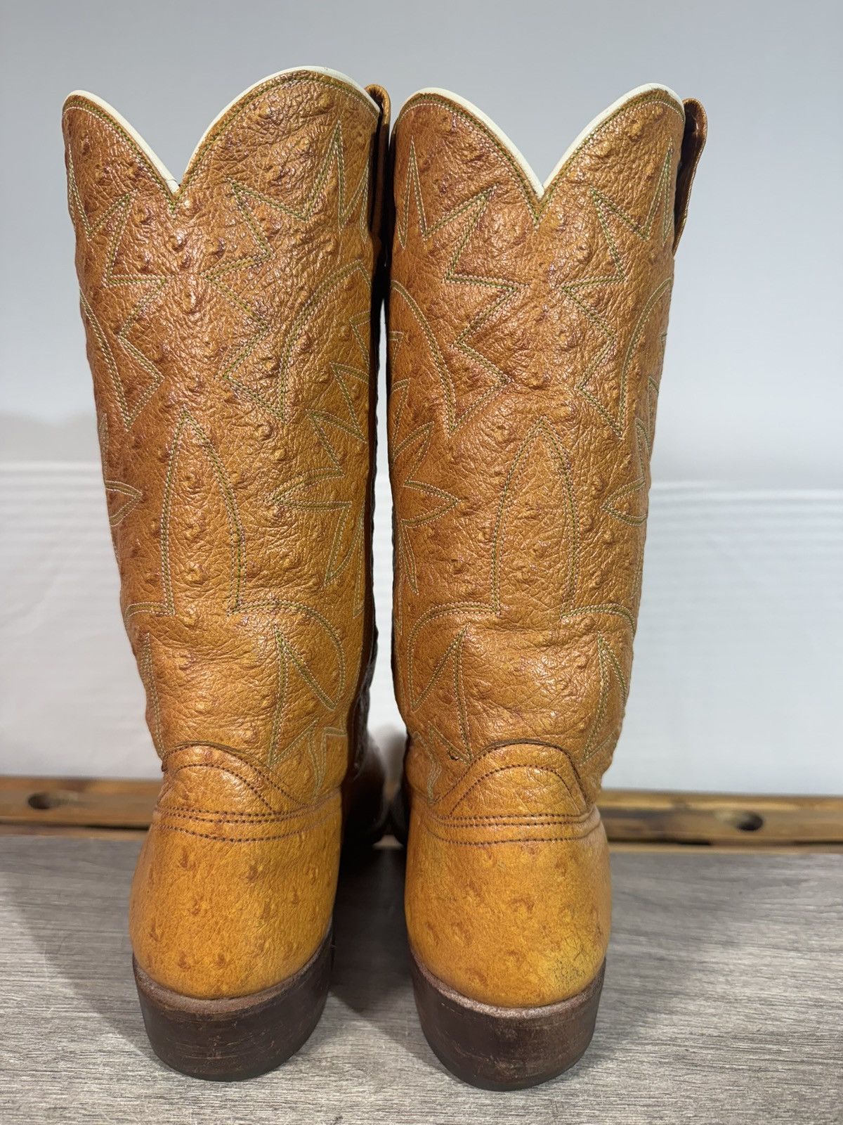 Nocona Boots Exotic Early 60s Nocona Men's Cowboy Boots Size 9B The Big O Size US 9 / EU 42 - 6 Thumbnail