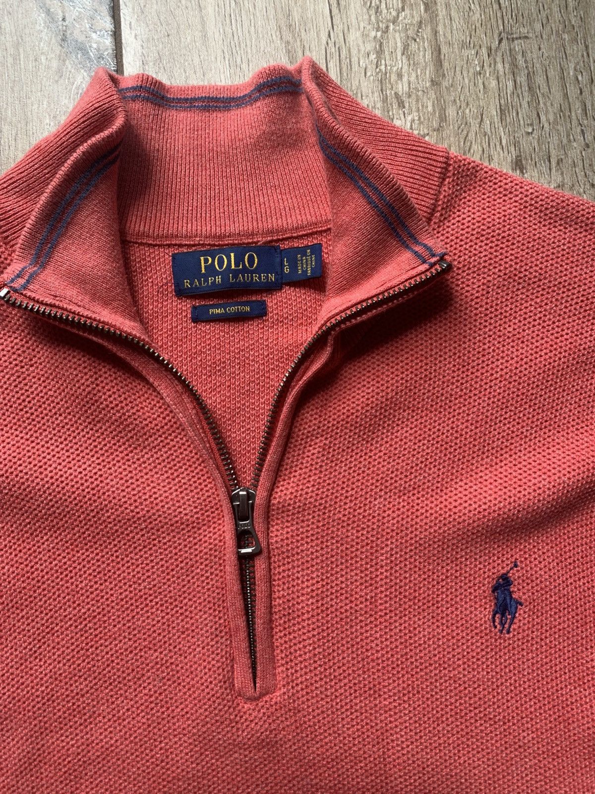 Polo Ralph Lauren 1/3 zip polo ralph lauren Size US L / EU 52-54 / 3 - 3 Thumbnail