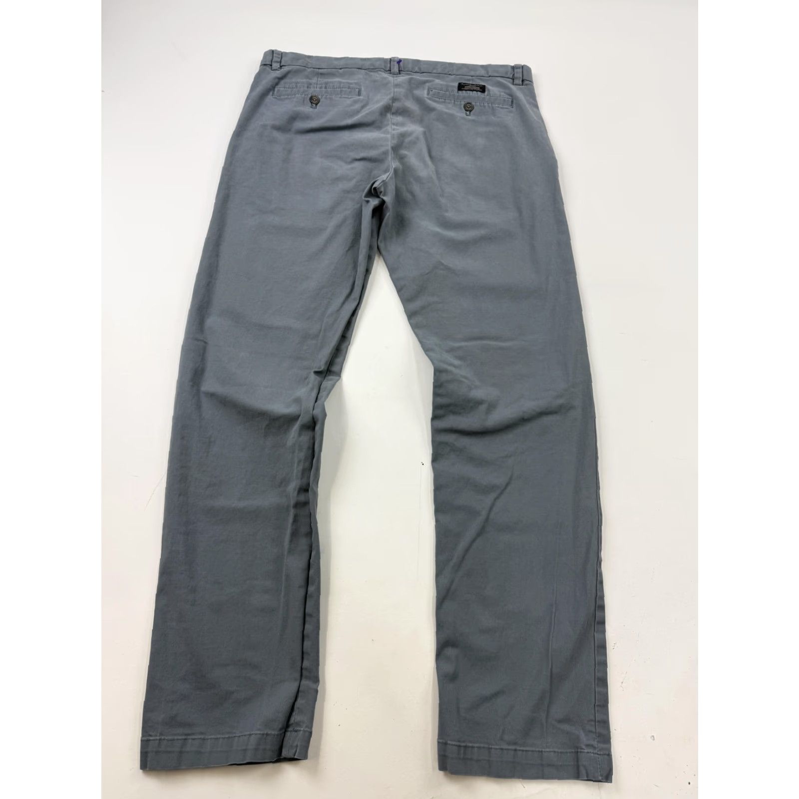 Banana Republic Banana Republic Pants Mens 36x30 Gray Fulton Skinny Chino Slim Stretch Casual Size US 36 / EU 52 - 5 Thumbnail