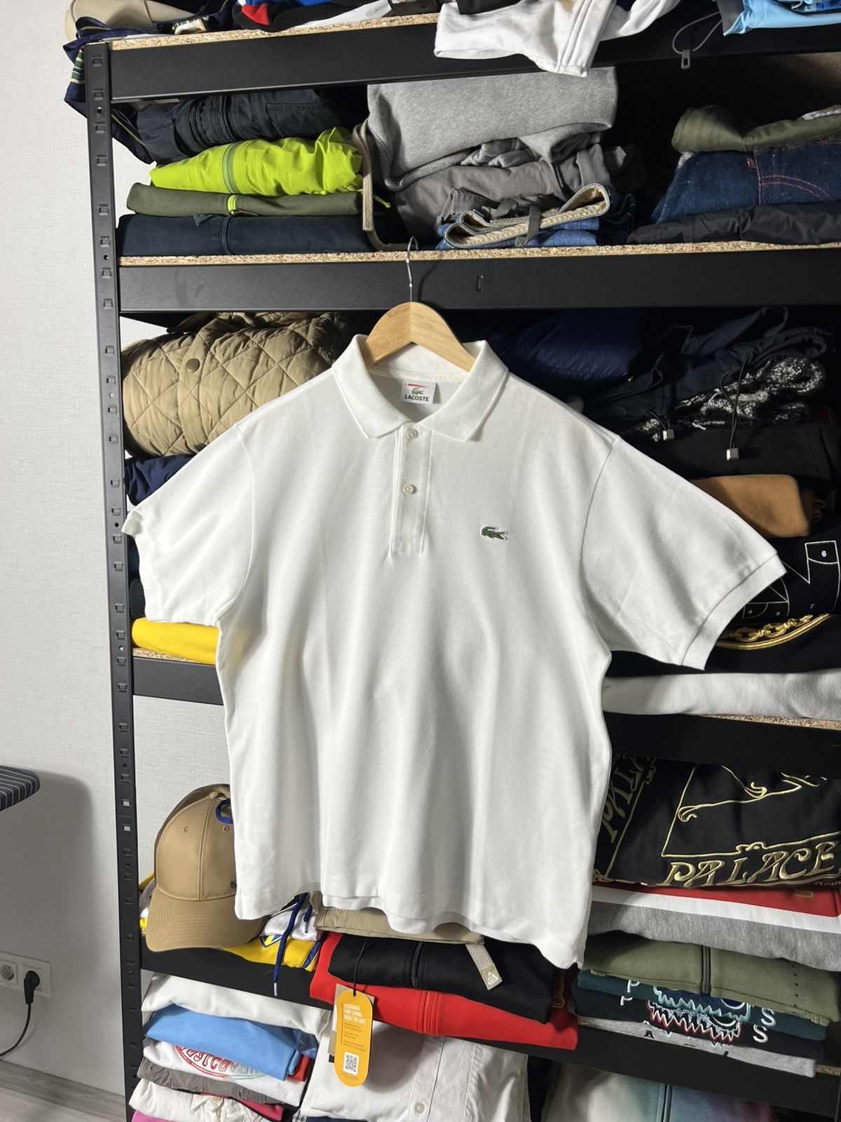 Lacoste 🔥 Lacoste Vintage Polo — White – Size 5 (L) Size US L / EU 52-54 / 3 - 2 Thumbnail