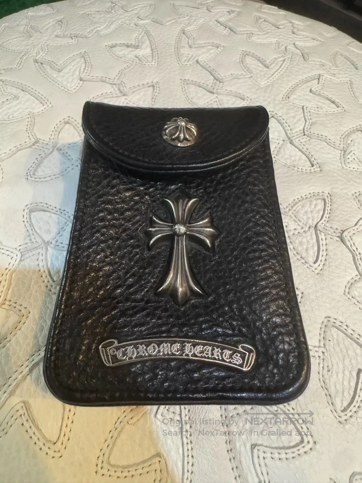 Chrome Hearts Chrome Hearts Black Cross Coin Case. Size ONE SIZE - 2 Thumbnail