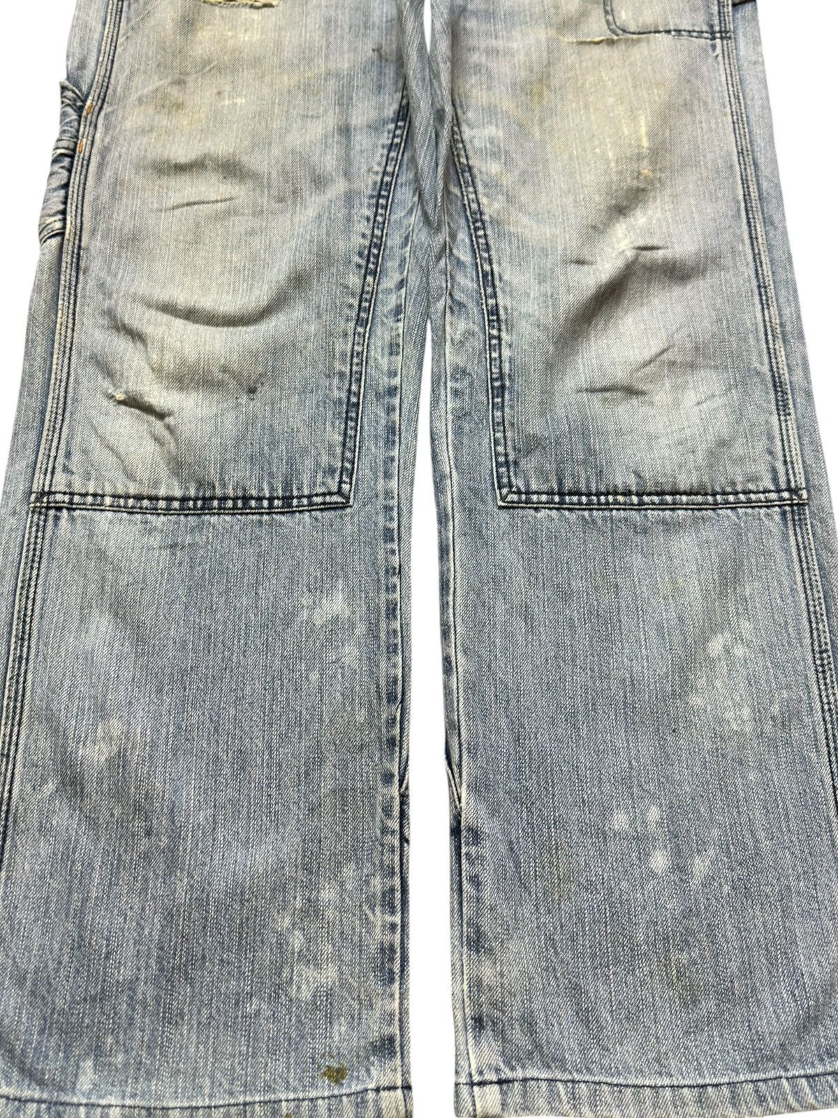 Hysteric Glamour Vintage UJ Jeans Cargo Double Knee Tactical Denim Size US 35 - 3 Thumbnail