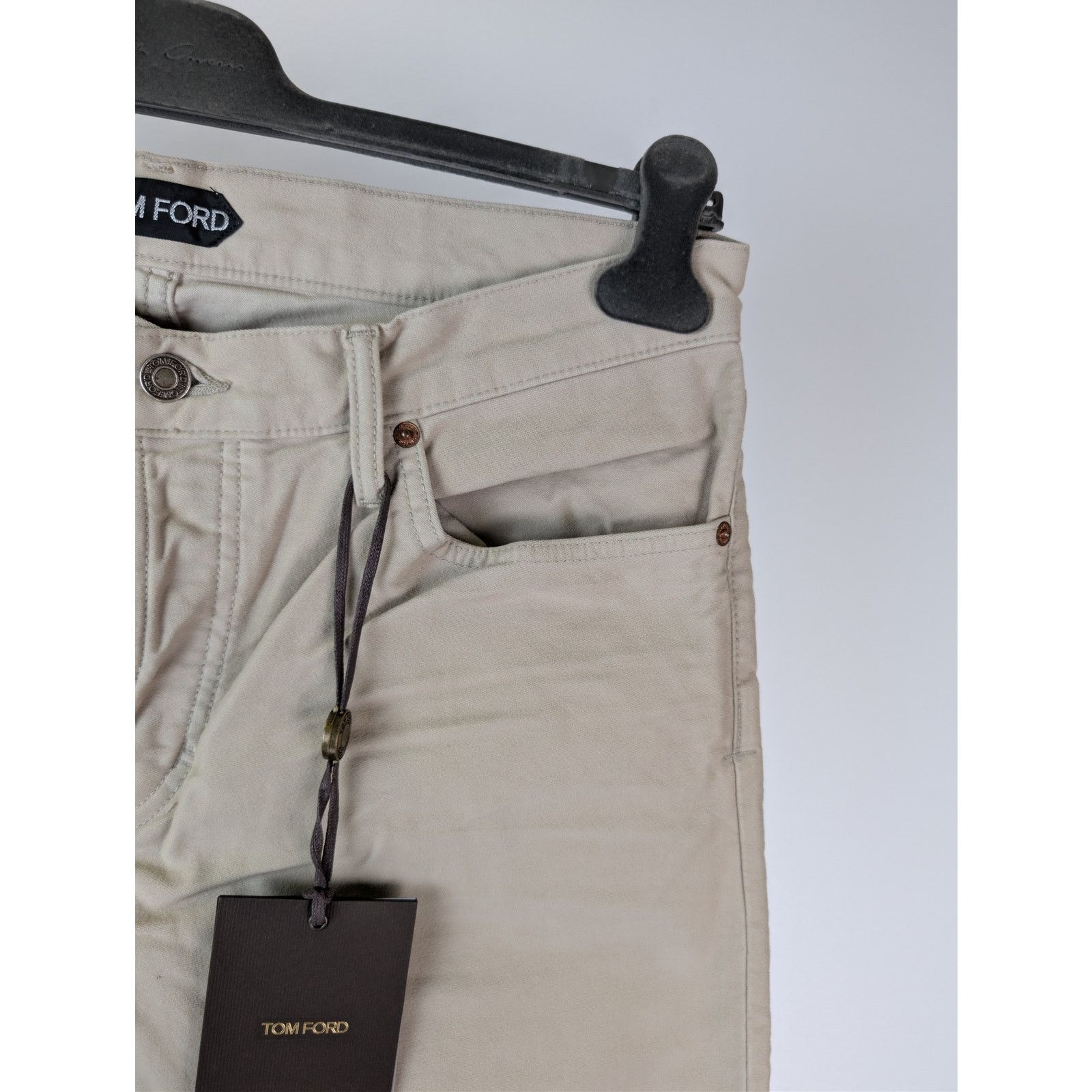 Tom Ford o1rshd1 Slim-Fit Denim Jeans in Camel Size US 34 / EU 50 - 5 Thumbnail