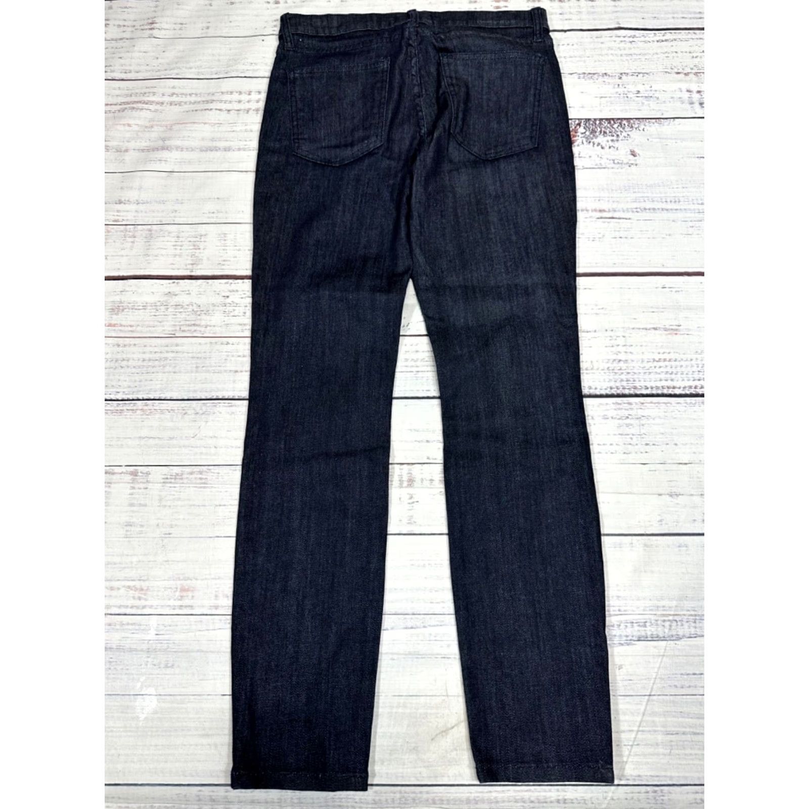 Vintage Current/Elliott Womens Jeans Slim Blue Sz 27 Velour Print Cotton Blend Size 27" / US 4 / IT 40 - 5 Thumbnail