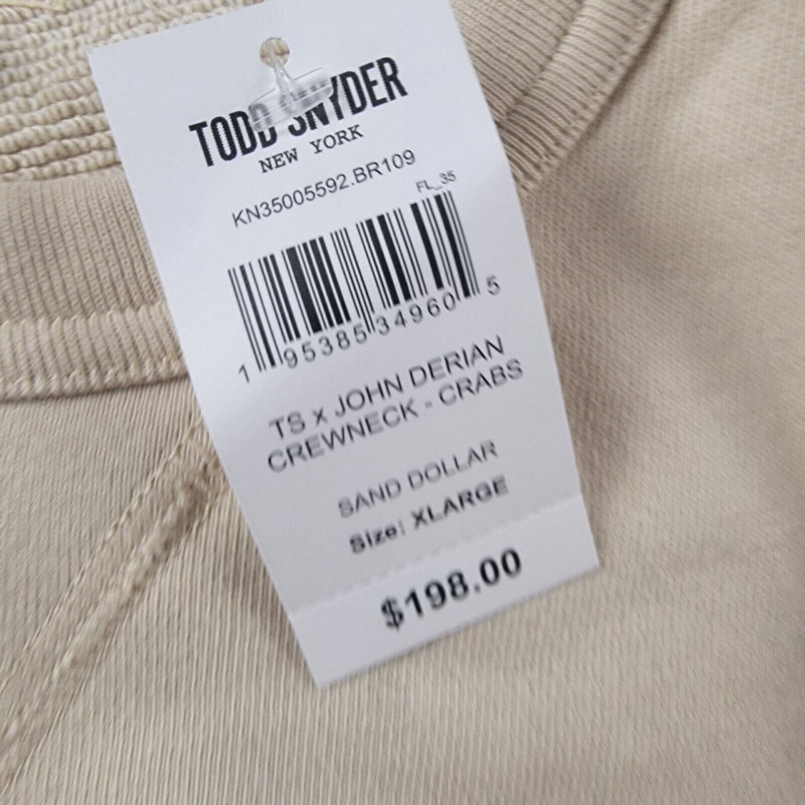 Todd Snyder Todd Snyder x John Derian Crab Print Sweatshirt Size US XL / EU 56 / 4 - 5 Thumbnail