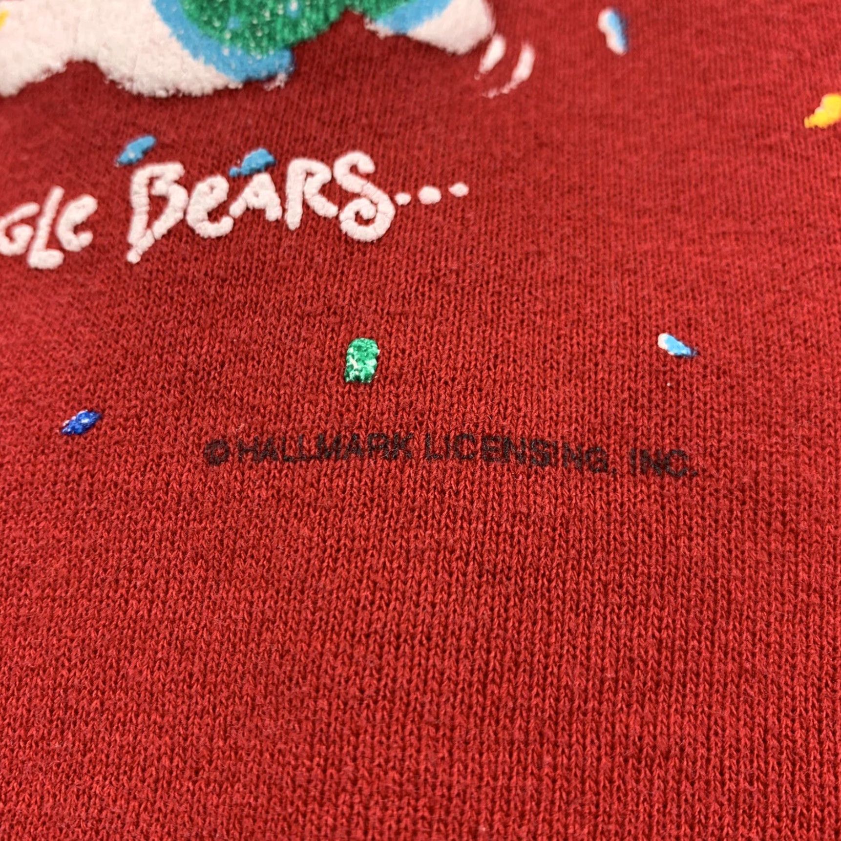 Vintage VINTAGE Hallmark Sweatshirt Unisex Adults XL Red Pullover 90s Christmas Jingle Bears Size US XL / EU 56 / 4 - 3 Thumbnail