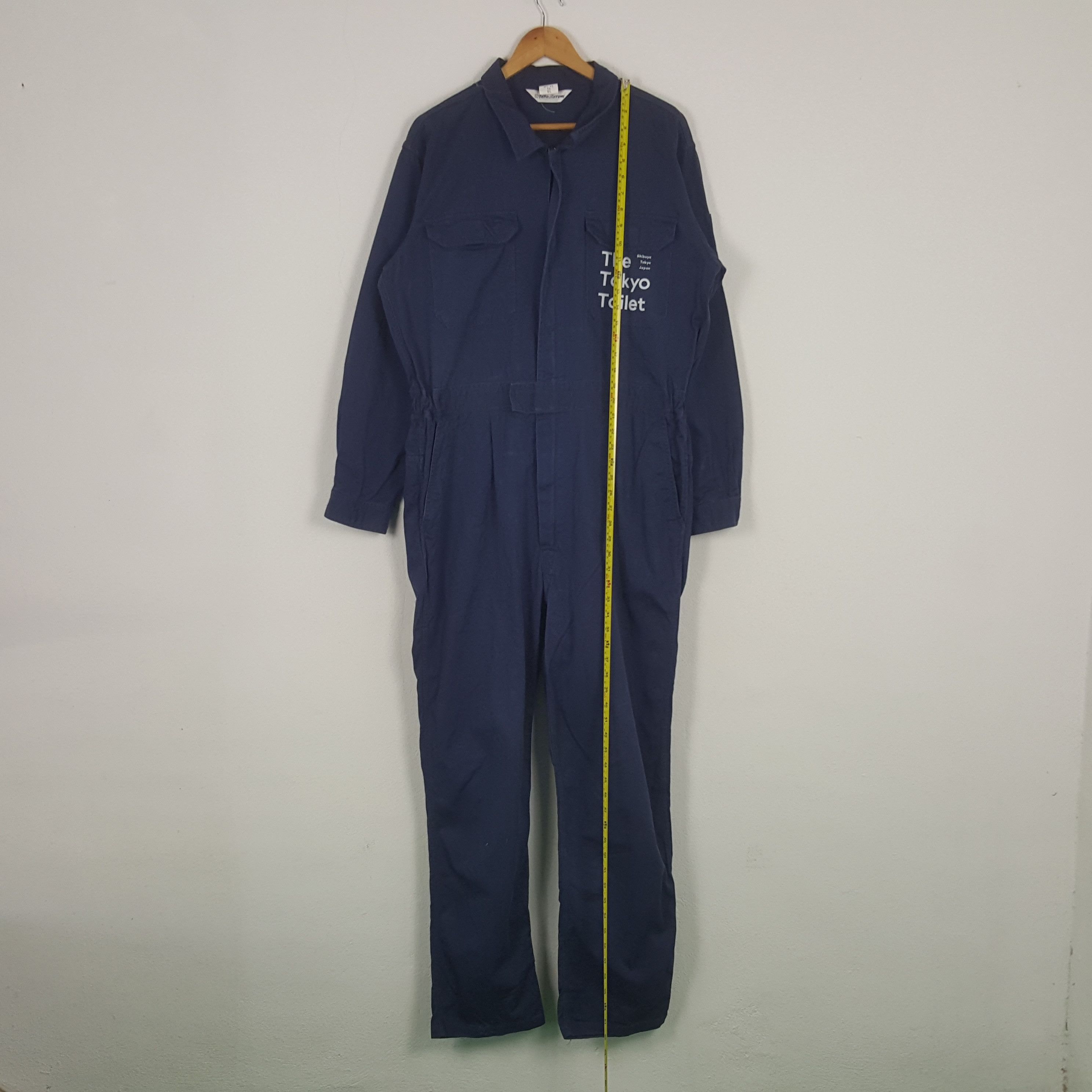 Japanese Brand Vintage The Tokyo Toilet Japanese Brand Coverall Jacket RR15 Size US L / EU 52-54 / 3 - 5 Thumbnail