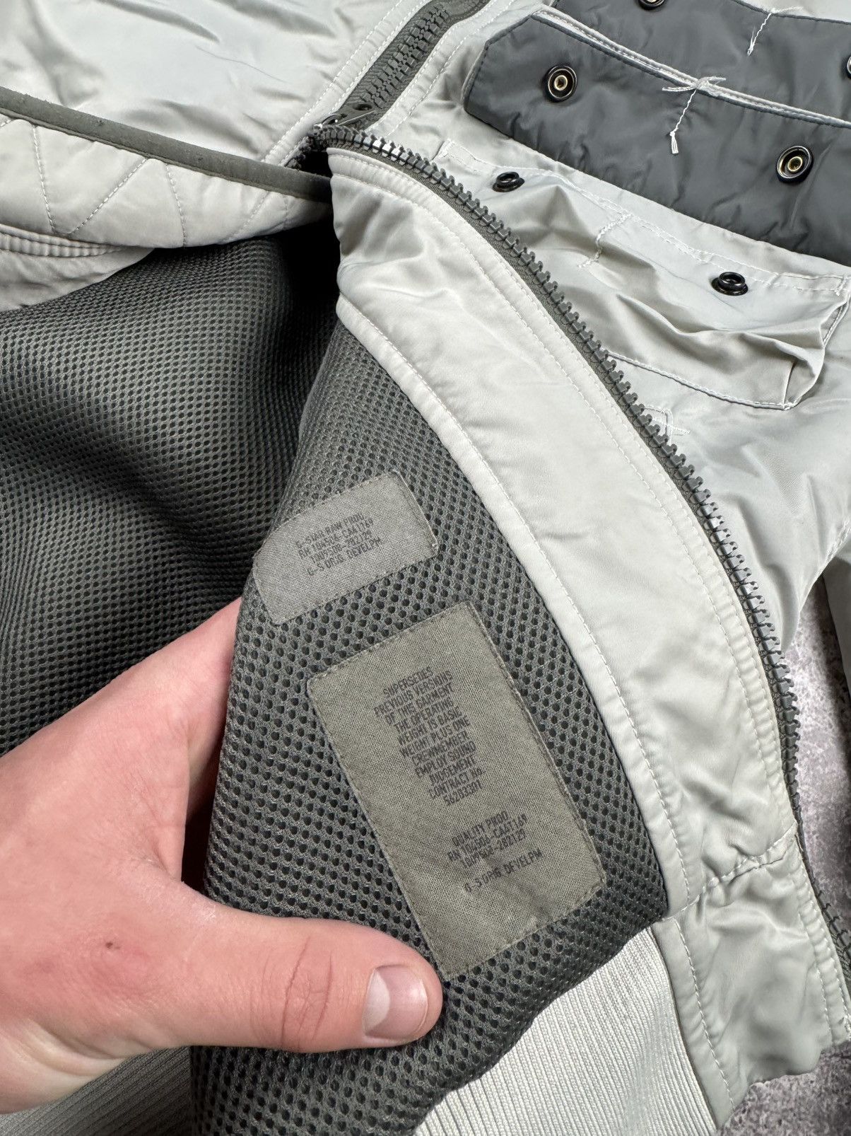G-Star G-Star E Harness Windbreaker Stripped Multipocket Bomber Size US M / EU 48-50 / 2 - 12 Thumbnail
