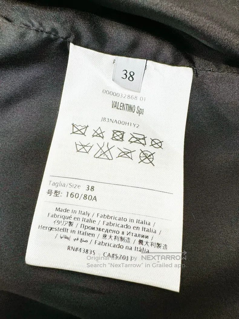 Valentino Valentino Long sleeve short leather jacket Size S / US 4 / IT 40 - 5 Thumbnail