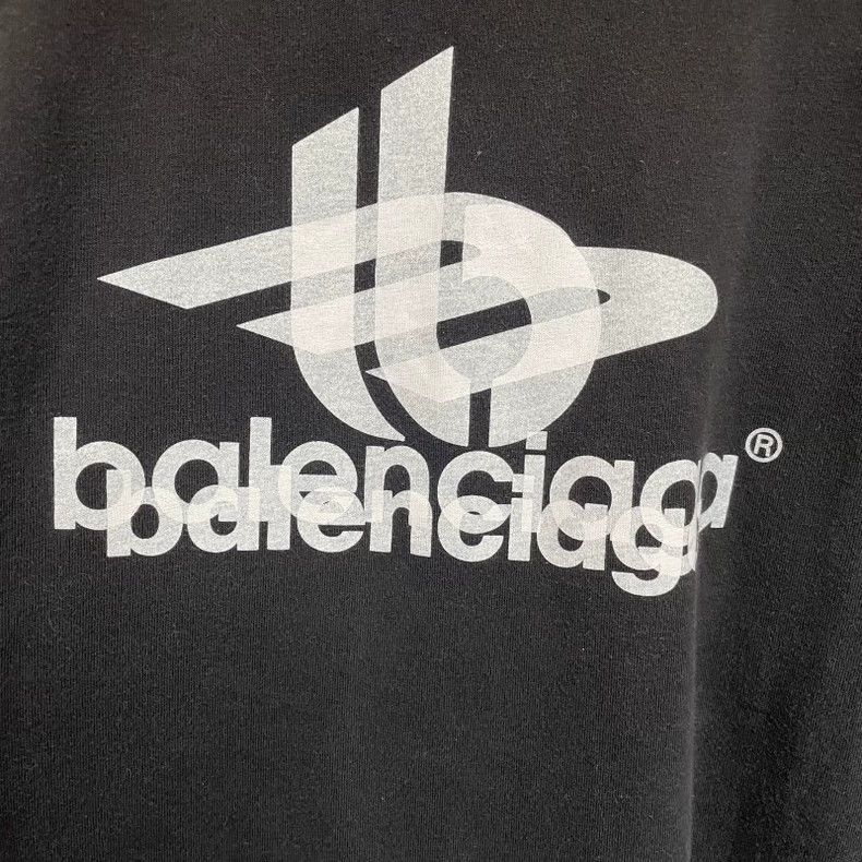 Balenciaga Balenciaga Letter Printed Short Sleeve T-Shirt Loose Fit Size US M / EU 48-50 / 2 - 3 Thumbnail