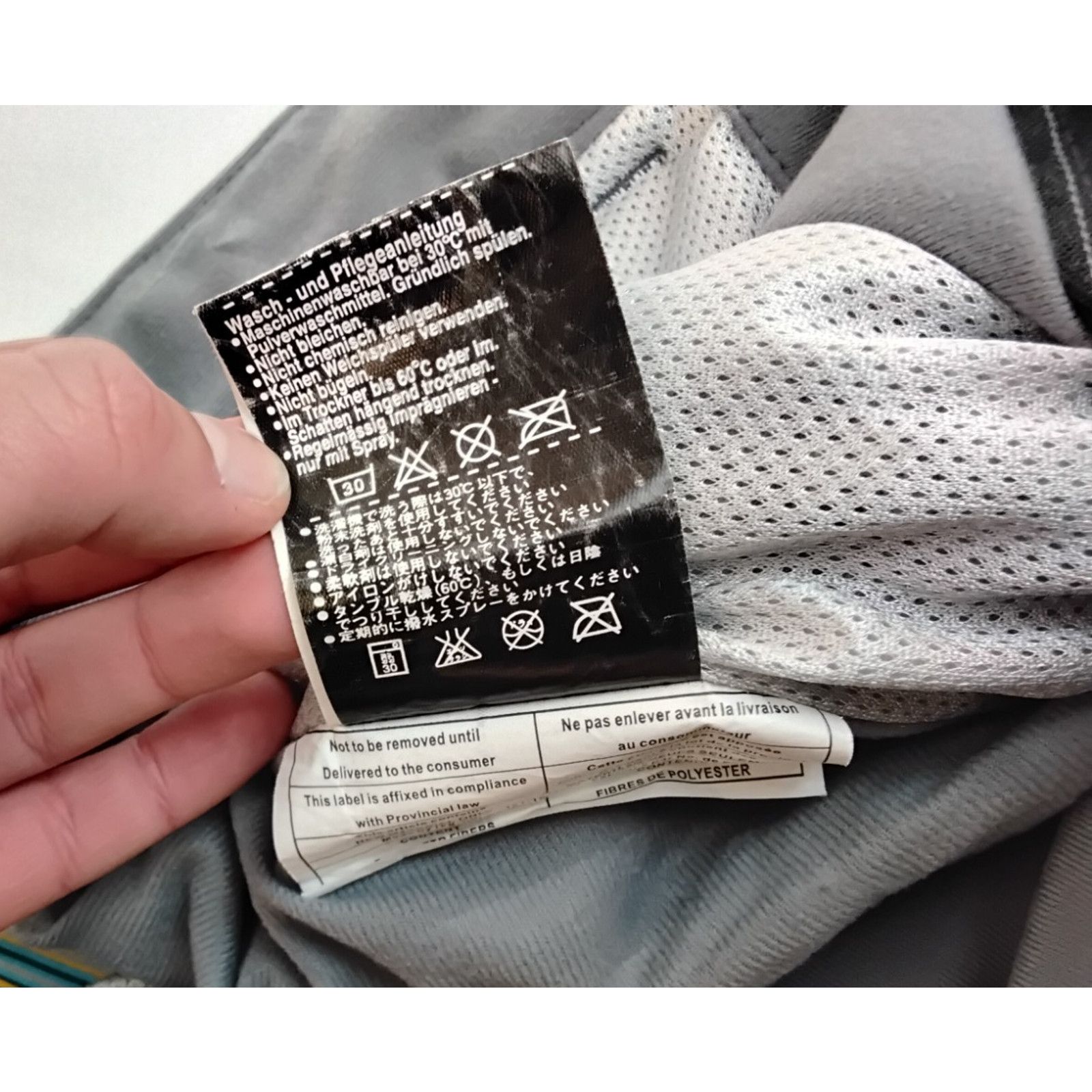 686 686 Snow Pants Men's L Gray Stripes Ski Snowboard Infidry Size US 36 / EU 52 - 9 Thumbnail