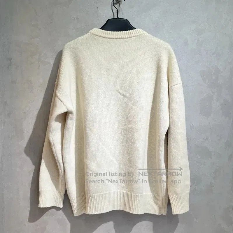Loewe Loewe Ivory Wool Knit Sweater for Women . Size L / US 10 / IT 46 - 4 Thumbnail