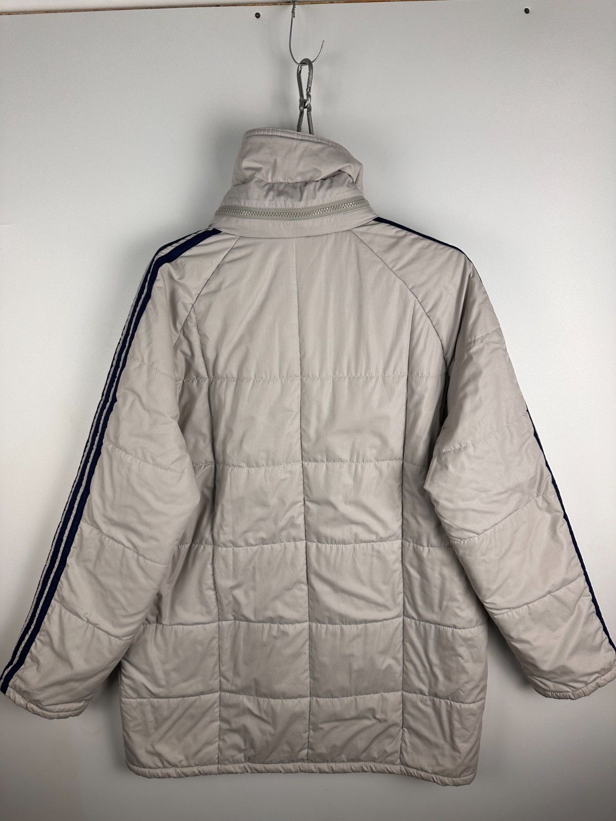 Adidas Adidas Vintage Parka Jacketr 90s White Mens Size M Size US S / EU 44-46 / 1 - 8 Thumbnail