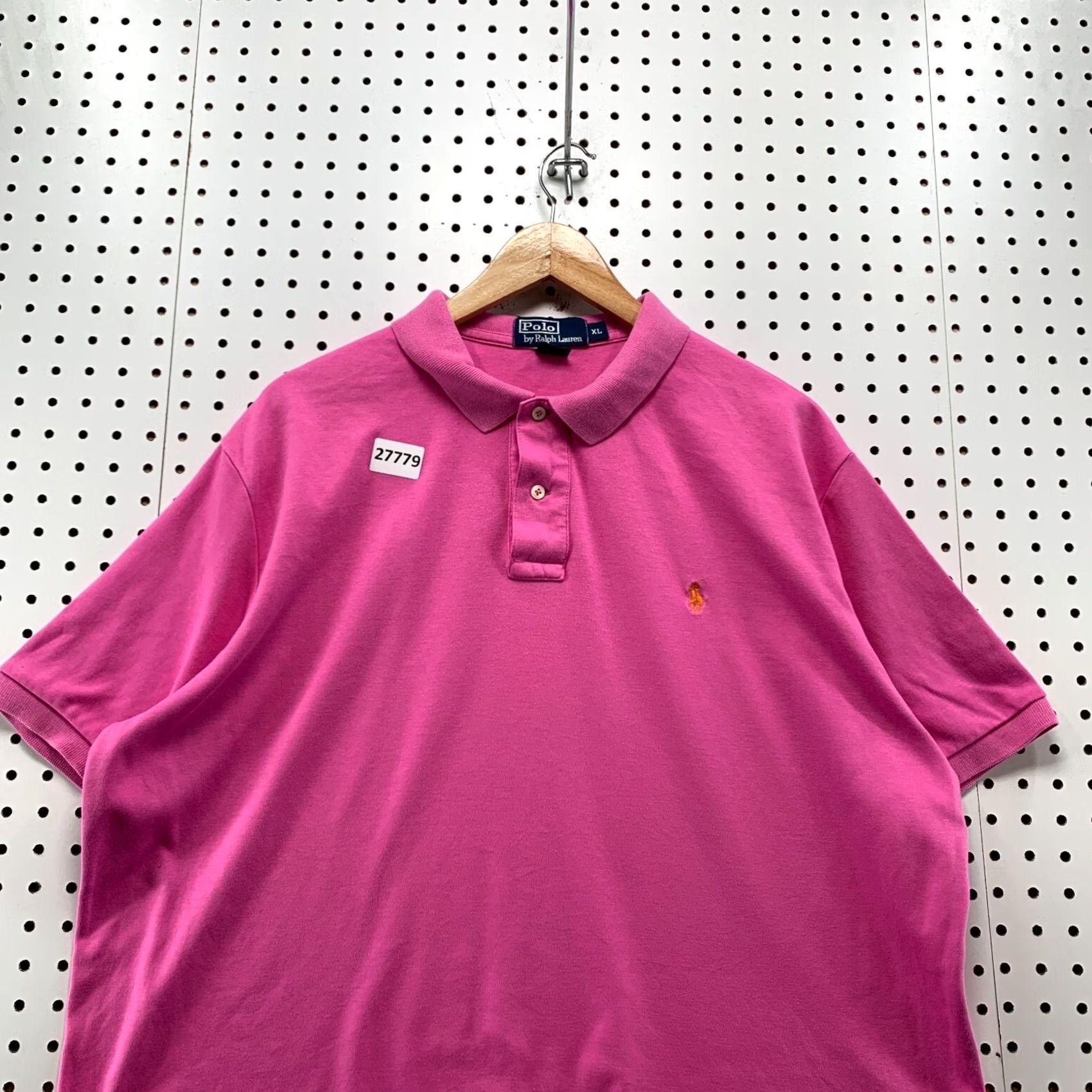 Polo Ralph Lauren Polo Ralph Lauren Shirt Pink Orange Pony Mens XL Casual Size US XL / EU 56 / 4 - 5 Thumbnail