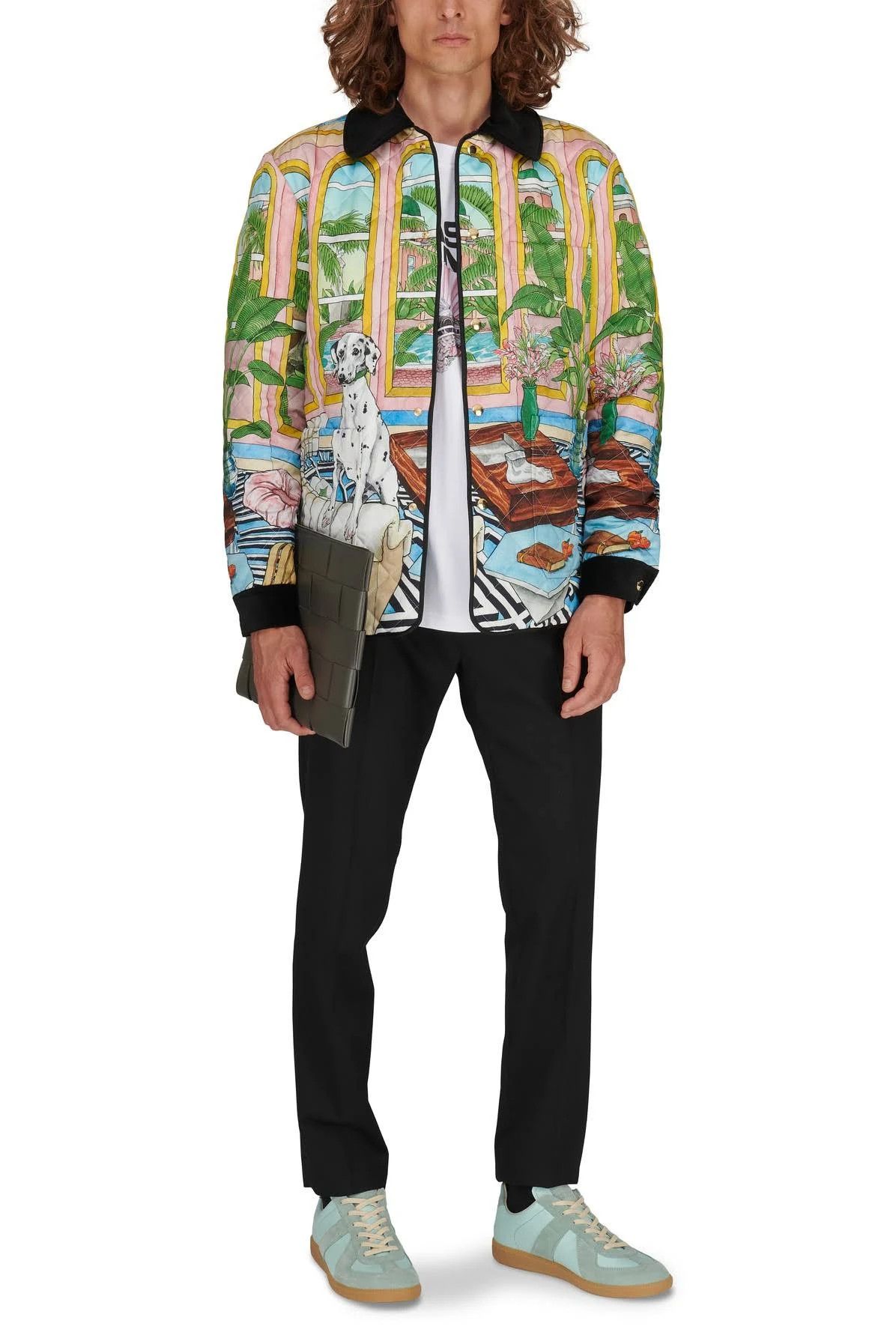 Casablanca o1mle0424 Unisex Dream House Hunting Jacket in Multicolor Size US XS / EU 42 / 0 - 5 Thumbnail