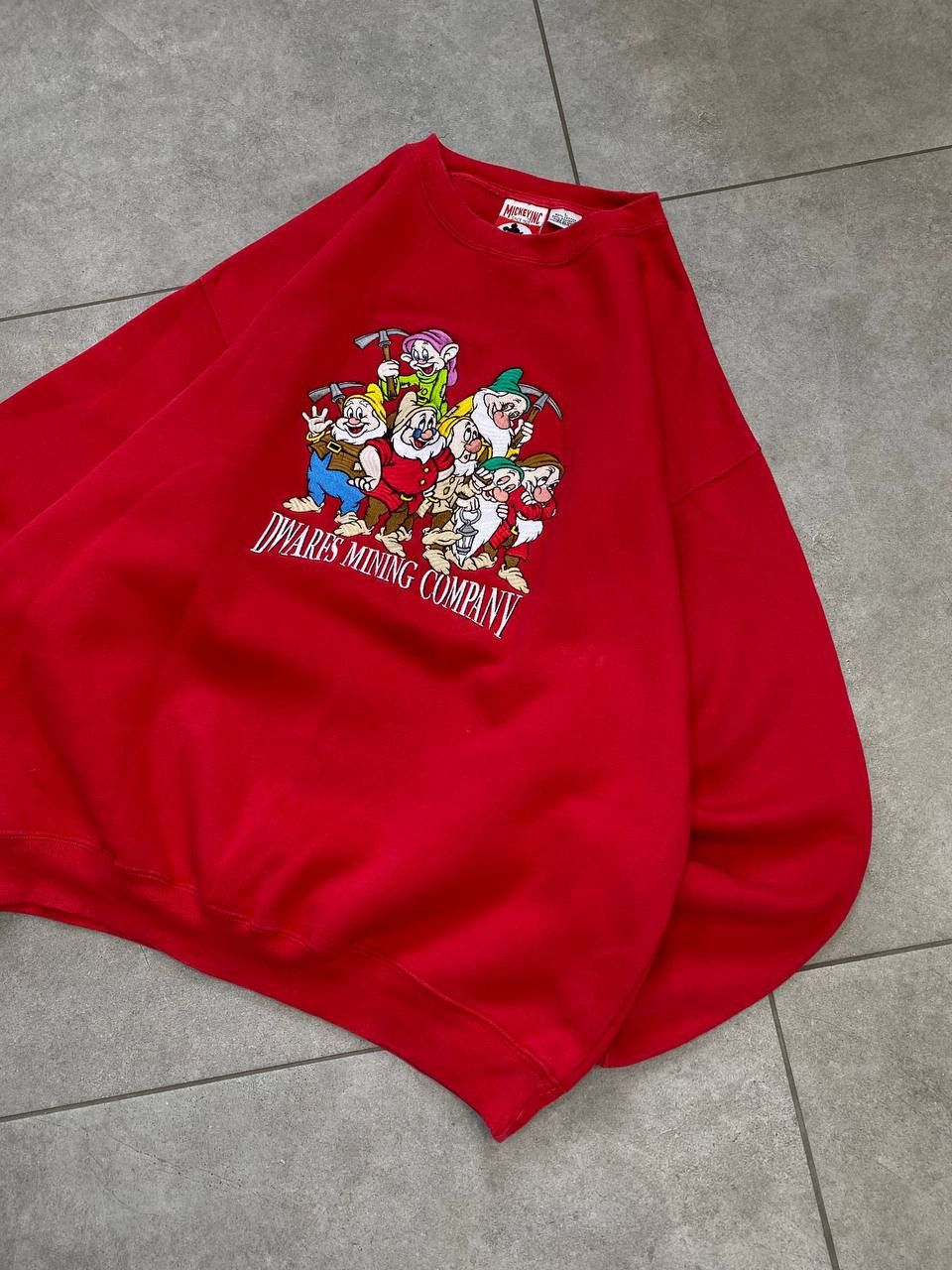 Mickey Inc Vintage Mickey Inc. Disney Dwarfs Mining Company Sweatshirt Size US L / EU 52-54 / 3 - 6 Thumbnail