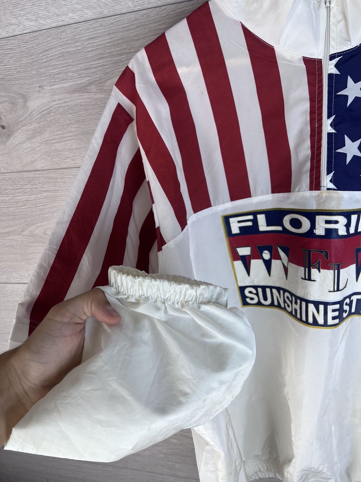 Polo Ralph Lauren Men's Vintage Anorak Florida 🇺🇸 Made in USA size L y2k Size US L / EU 52-54 / 3 - 7 Thumbnail