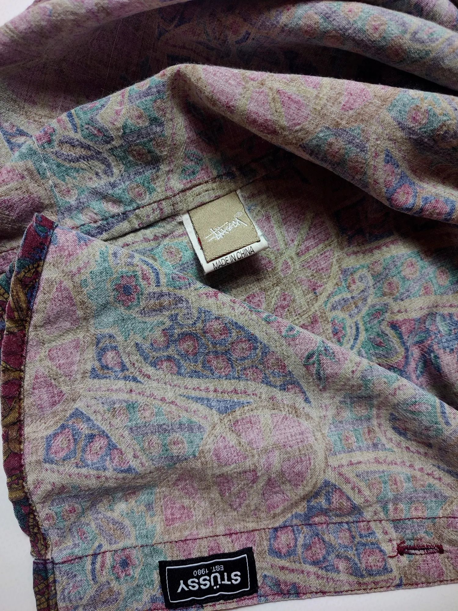 Stussy Stussy Rayon shirt Size US S / EU 44-46 / 1 - 7 Thumbnail