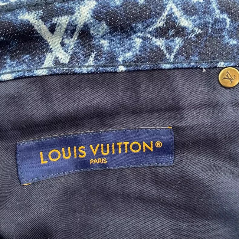 Louis Vuitton LOUIS VUITTON FW23 Full Print Jeans 2504-Nextarrow Size US 33 - 7 Thumbnail