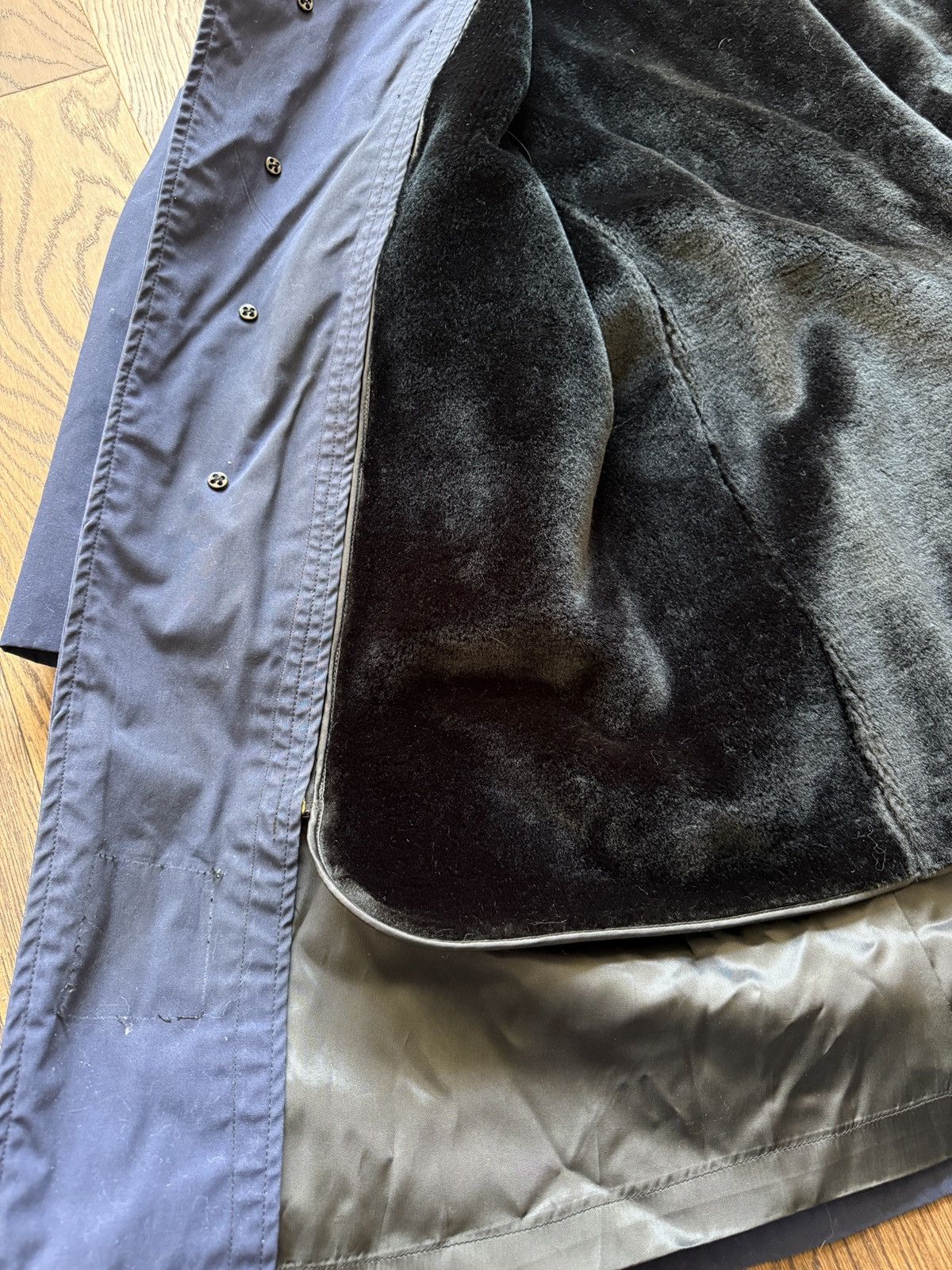 Vintage Vintage US Air Force All Weather Military Navy Trench Coat Size US L / EU 52-54 / 3 - 9 Thumbnail