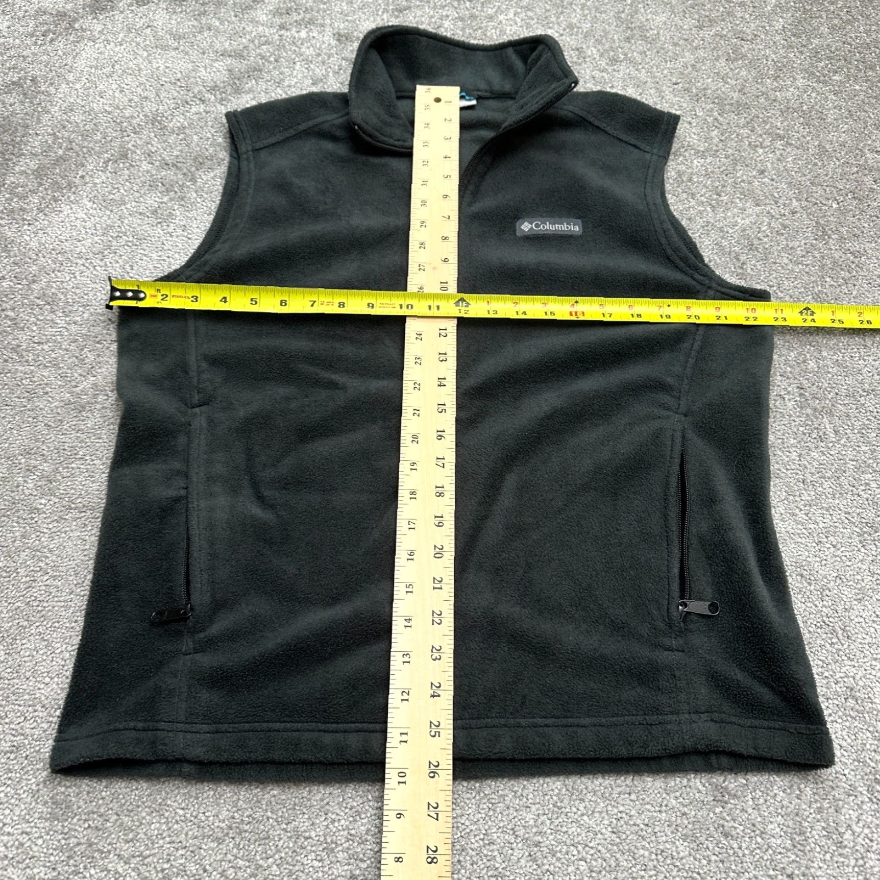 Vintage Columbia Steens Mountain Vest Mens Medium Black Fleece Zip Pockets Full Zip Outdoor Size US M / EU 48-50 / 2 - 6 Thumbnail