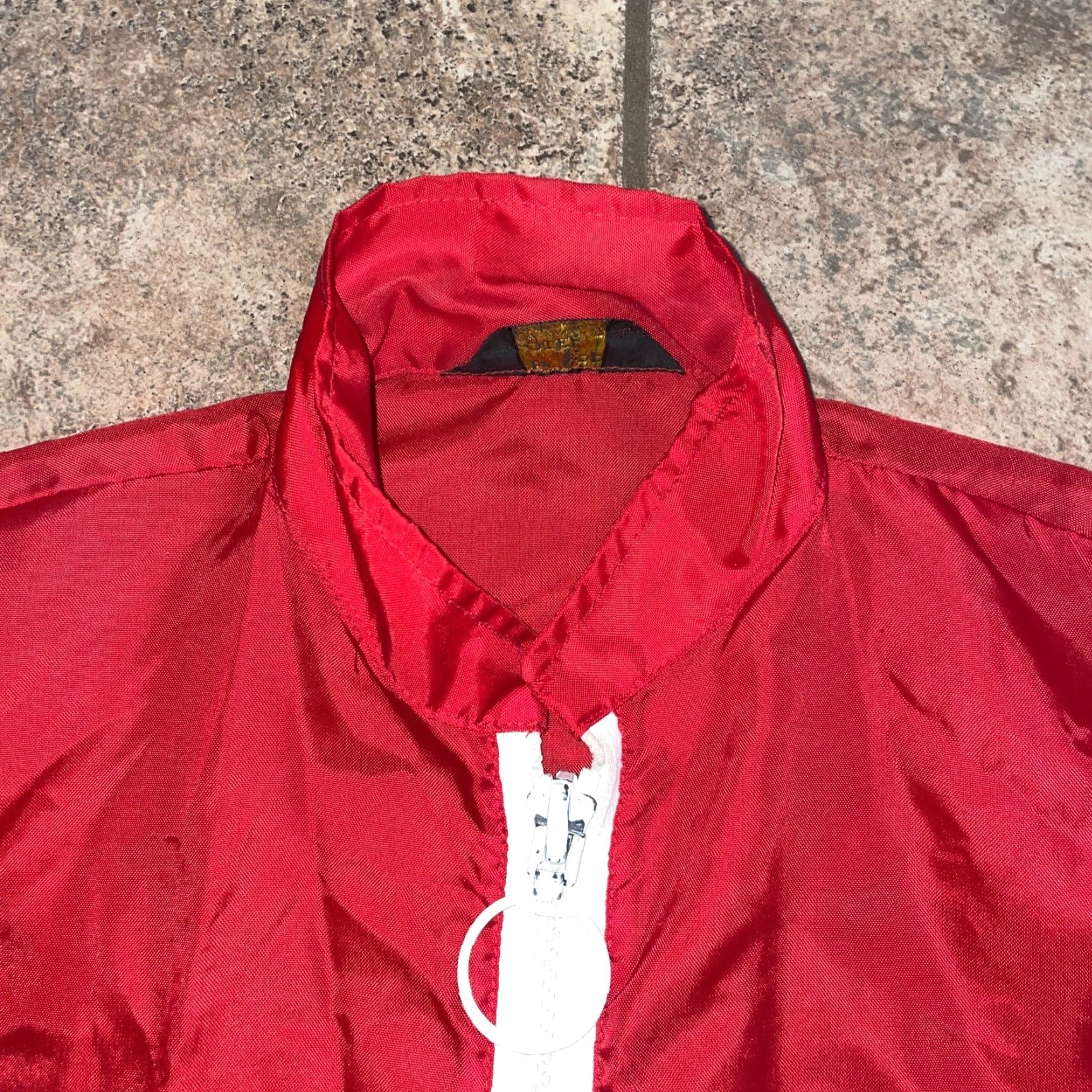 Vintage VINTAGE Red Jacket Jacket Women XL Red Lightweight Zipper ProtExall cenex VTG Size XL / US 12-14 / IT 48-50 - 2 Thumbnail