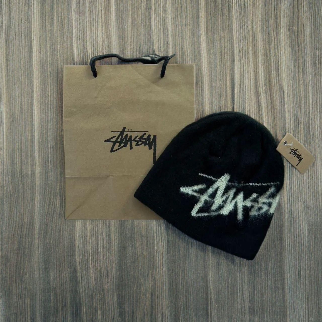 Stussy Stussy brushed out skullcap black Size ONE SIZE - 1 Thumbnail