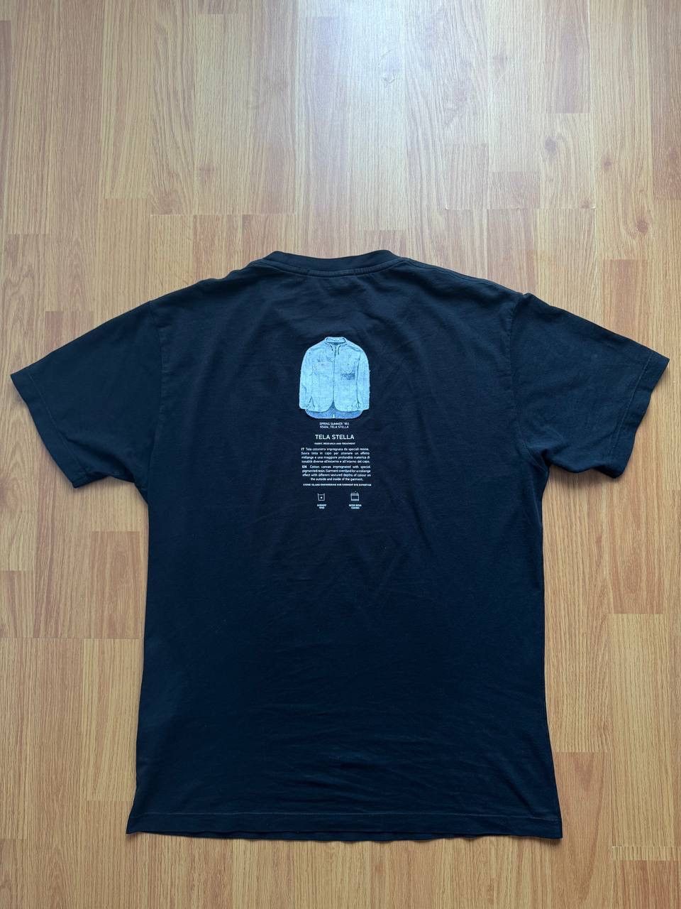 Stone Island TShirt Rare 🔥 Stone Island Archivio Tee Tela Stella Big Logo Size US M / EU 48-50 / 2 - 4 Thumbnail