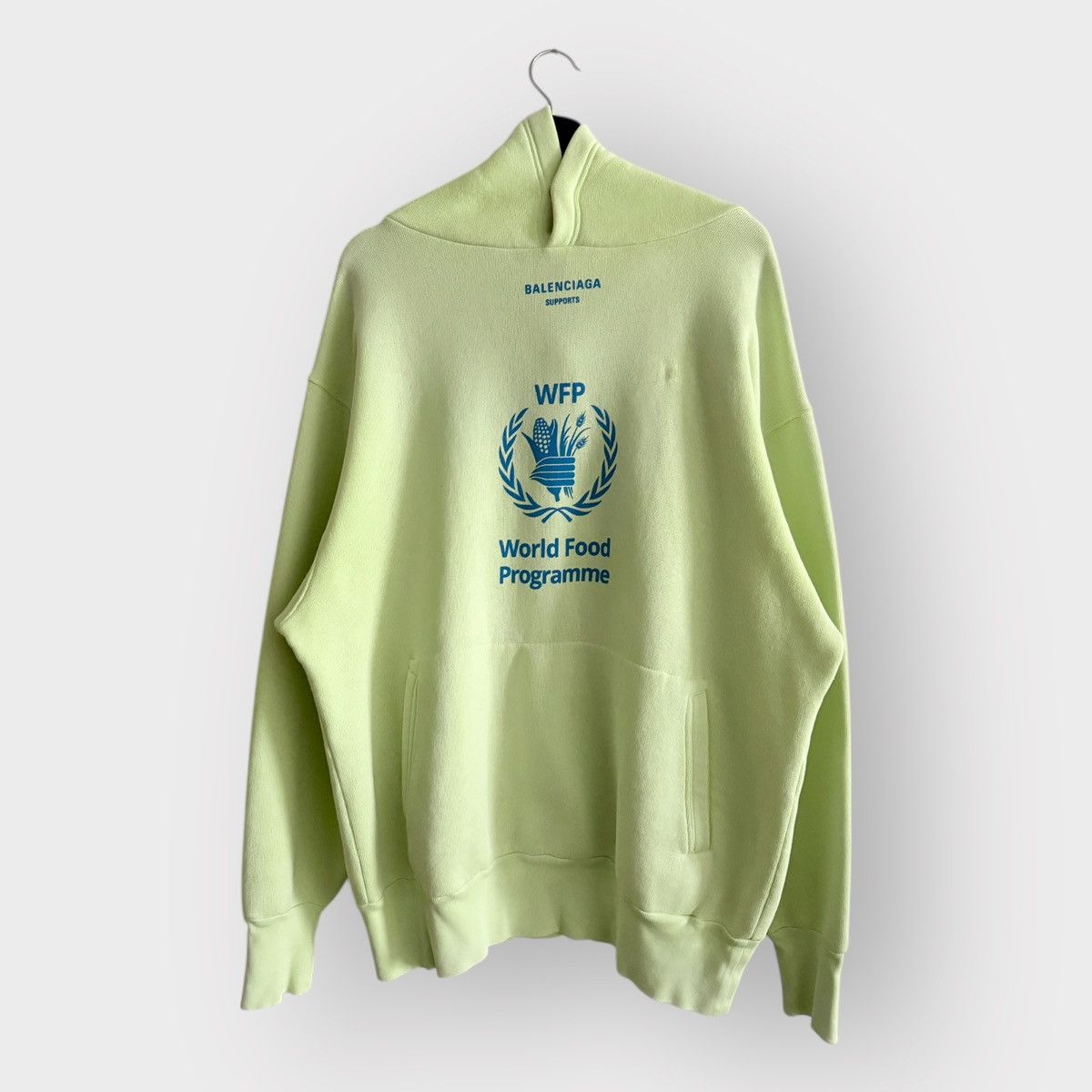 RARE! Balenciaga World Food Programme Oversized Hoodie