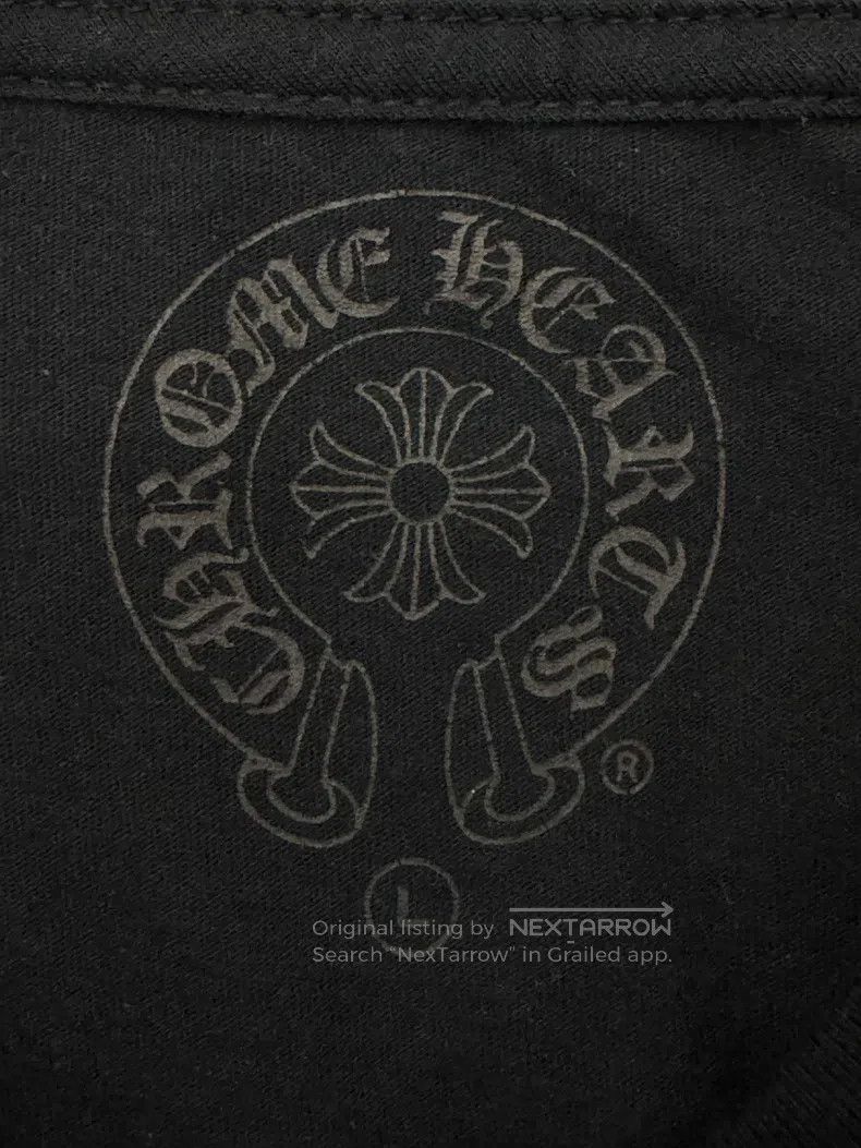 Chrome Hearts CHROME HEARTS Size L Flower arm long sleeve Tee Size US L / EU 52-54 / 3 - 7 Thumbnail