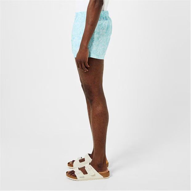 Versace o1g2r1mq0824 Barocco Swim Shorts in Light Blue Size US 38 / EU 54 - 4 Thumbnail