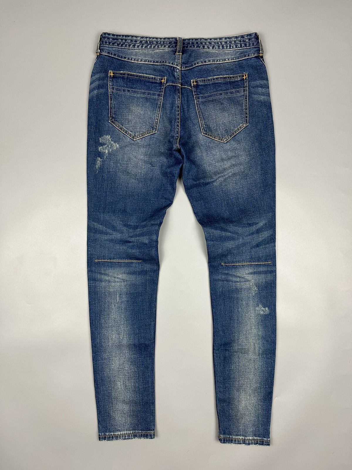 Number (N)ine Distressed Number Nine Denim Size US 30 / EU 46 - 2 Thumbnail