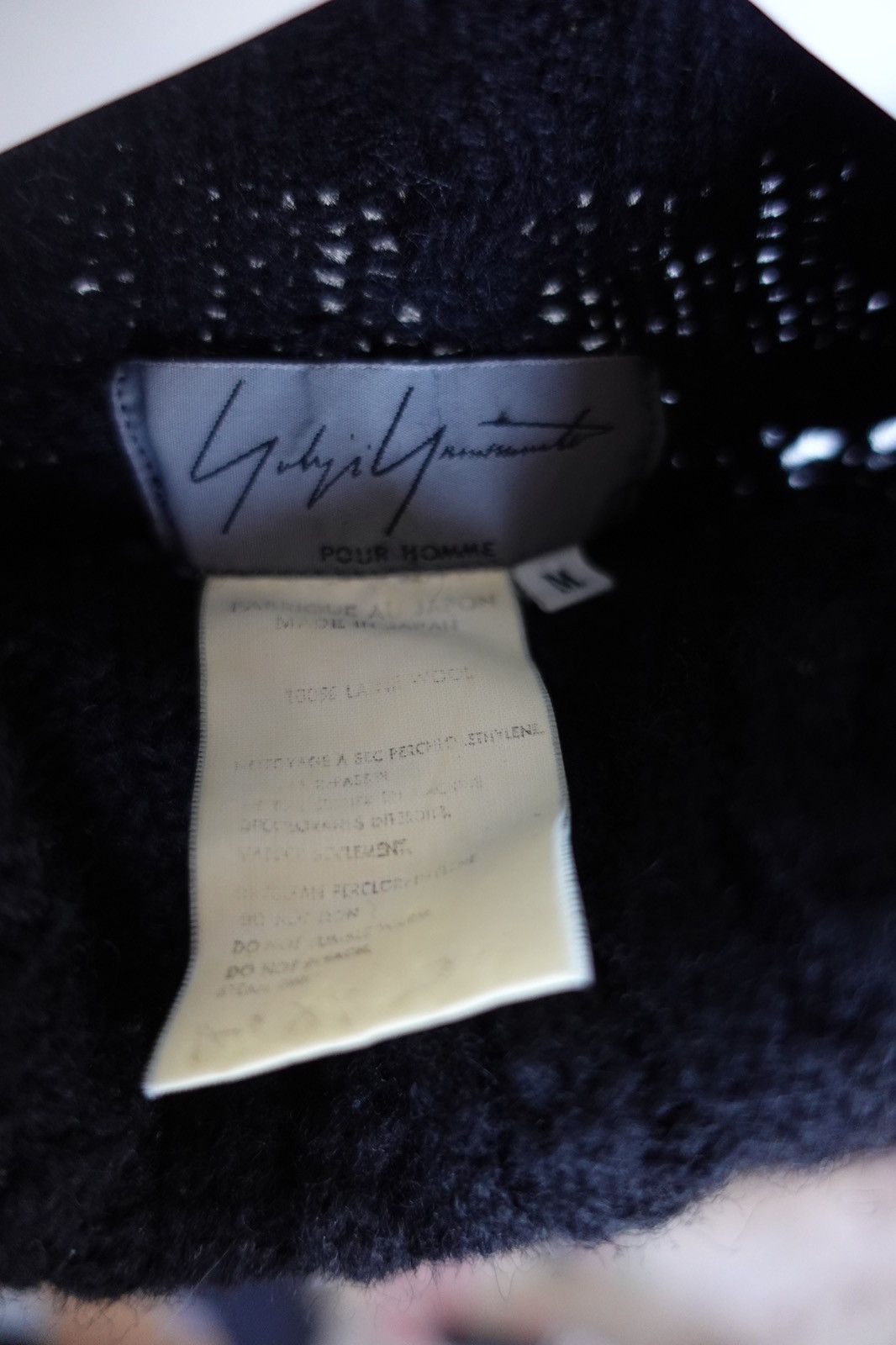 Yohji Yamamoto yohji yamamoto pour homme knit turtleneck Size US M / EU 48-50 / 2 - 4 Thumbnail