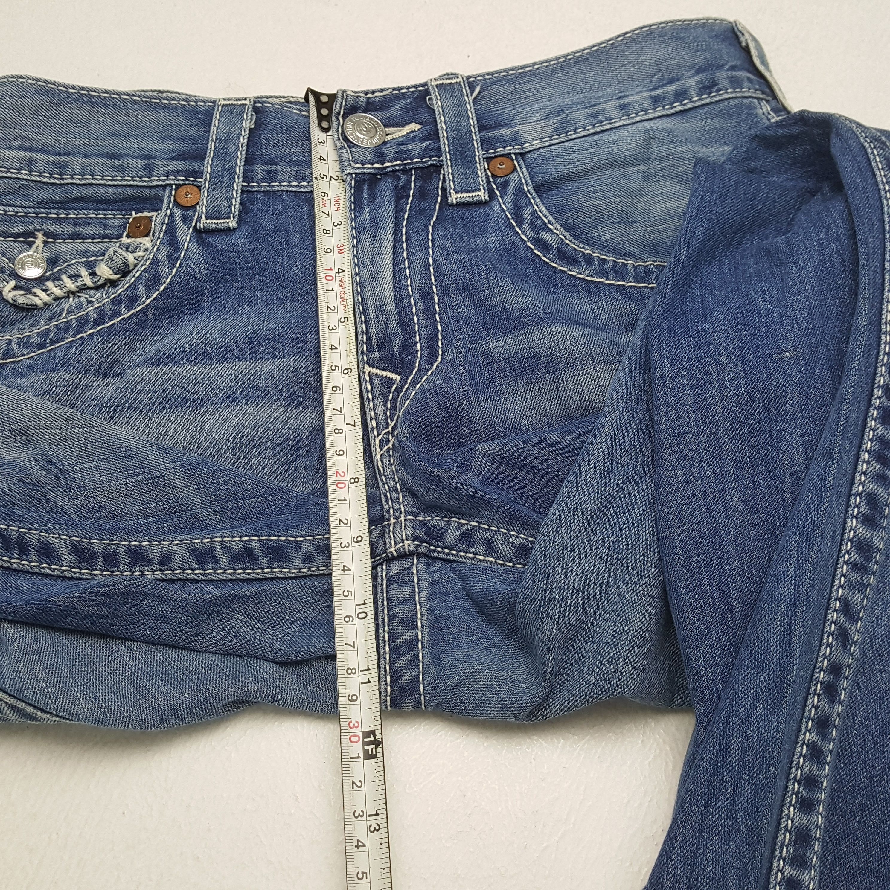 True Religion × Vintage TRUE RELIGION Streetwear Fashion Style Jeans Size US 32 / EU 48 - 8 Thumbnail